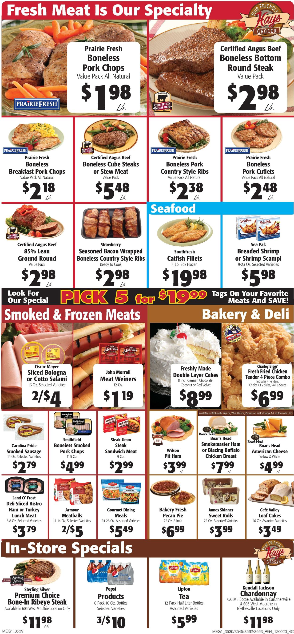 Hays Supermarket Holiday Sale 2020 Weekly Ad Circular - valid 12/09-12/15/2020 (Page 6)