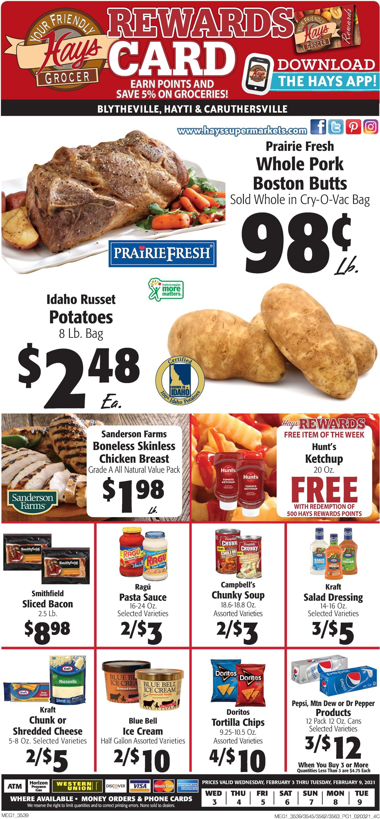 Hays Supermarket Weekly Ad Circular - valid 02/03-02/09/2021 (Page 3)