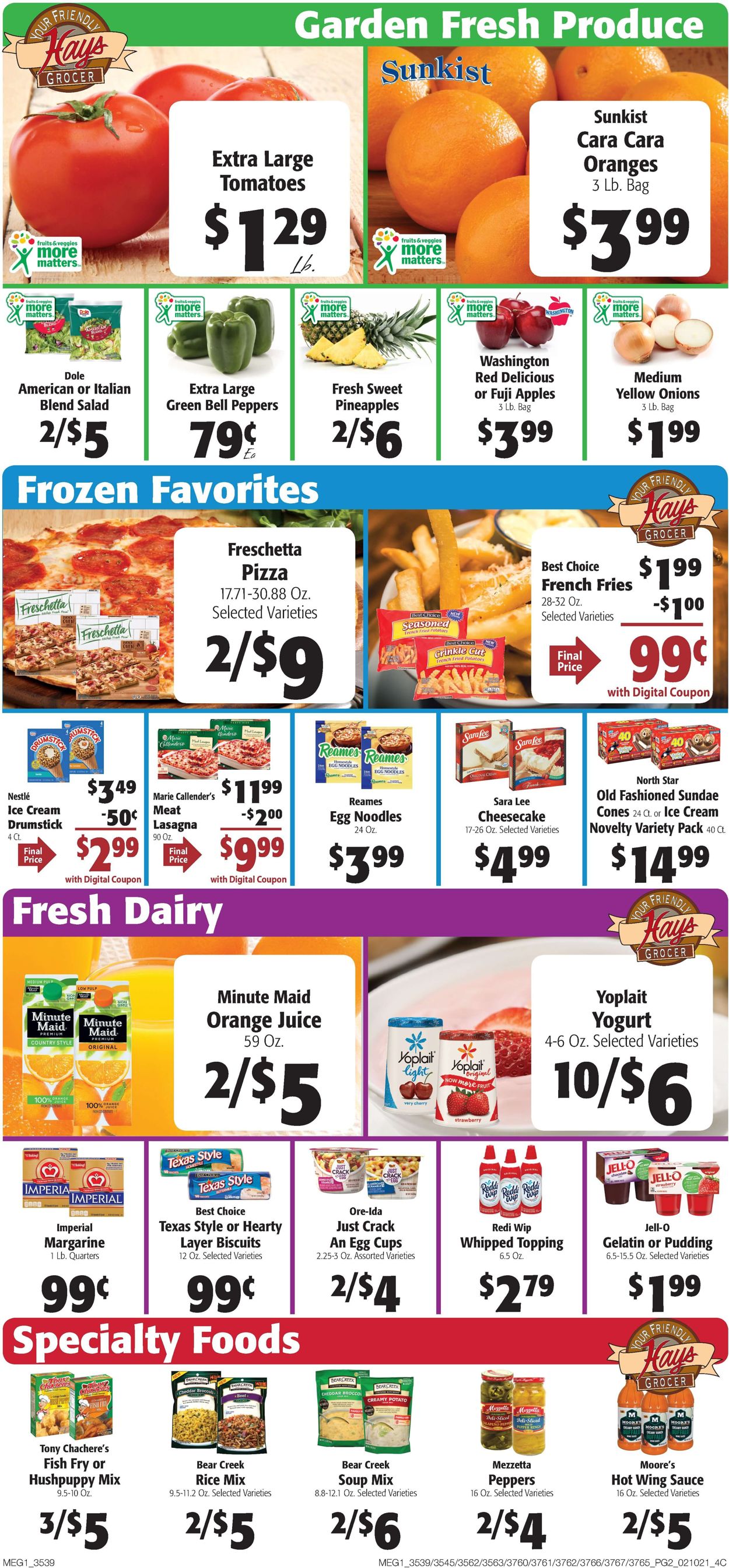 Hays Supermarket Weekly Ad Circular - valid 02/10-02/16/2021 (Page 4)