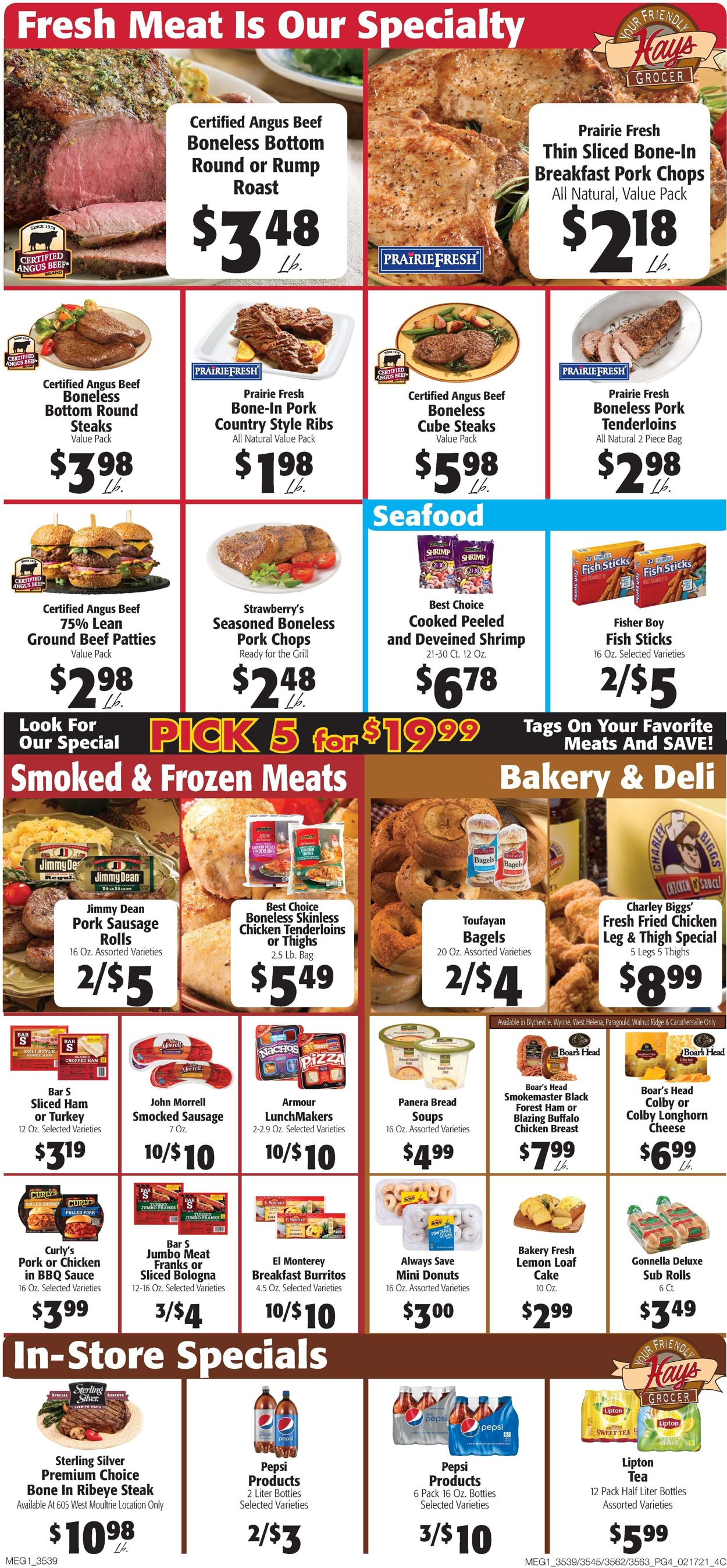 Hays Supermarket Weekly Ad Circular - valid 02/17-02/23/2021 (Page 6)