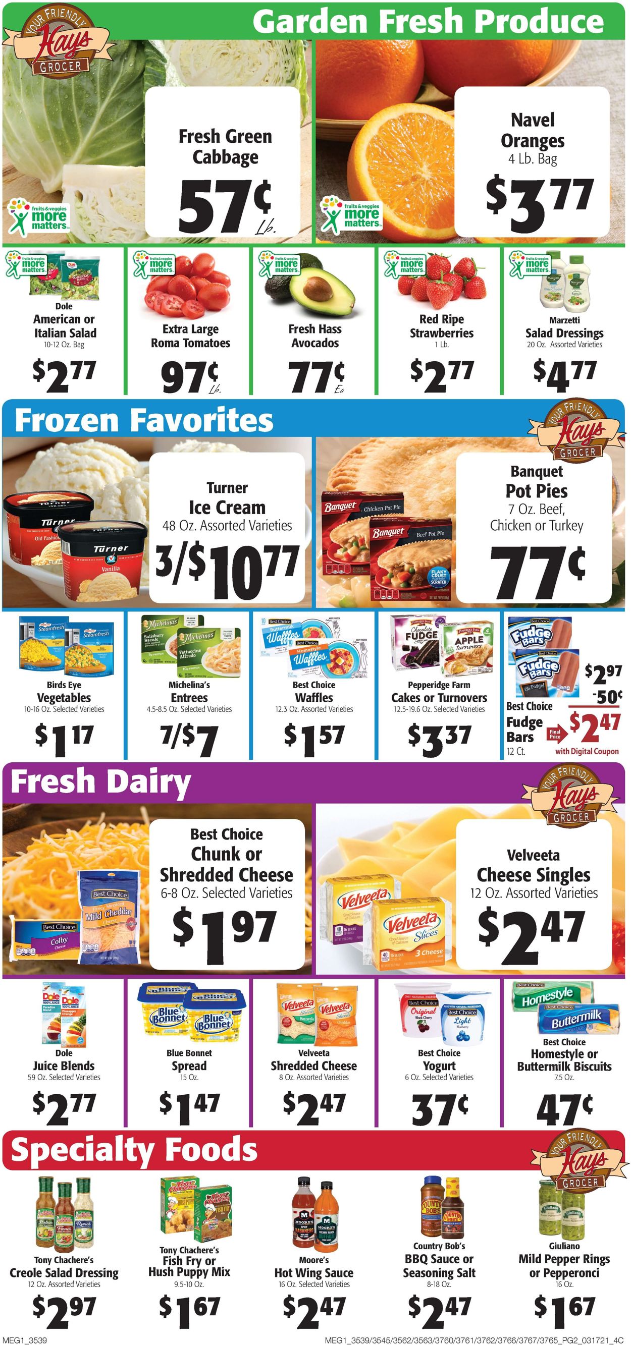 Hays Supermarket Weekly Ad Circular - valid 03/17-03/23/2021 (Page 4)
