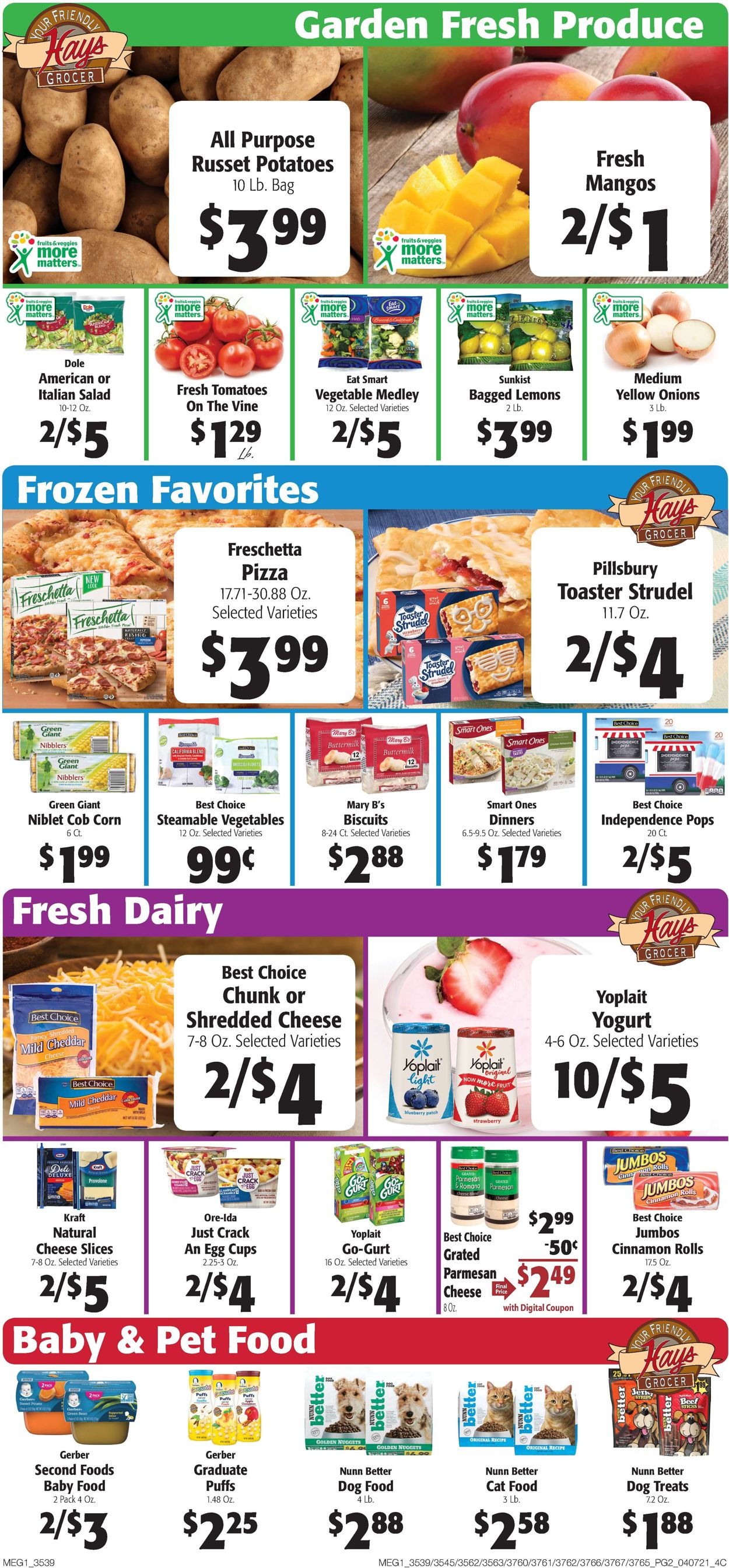 Hays Supermarket Weekly Ad Circular - valid 04/07-04/13/2021 (Page 4)