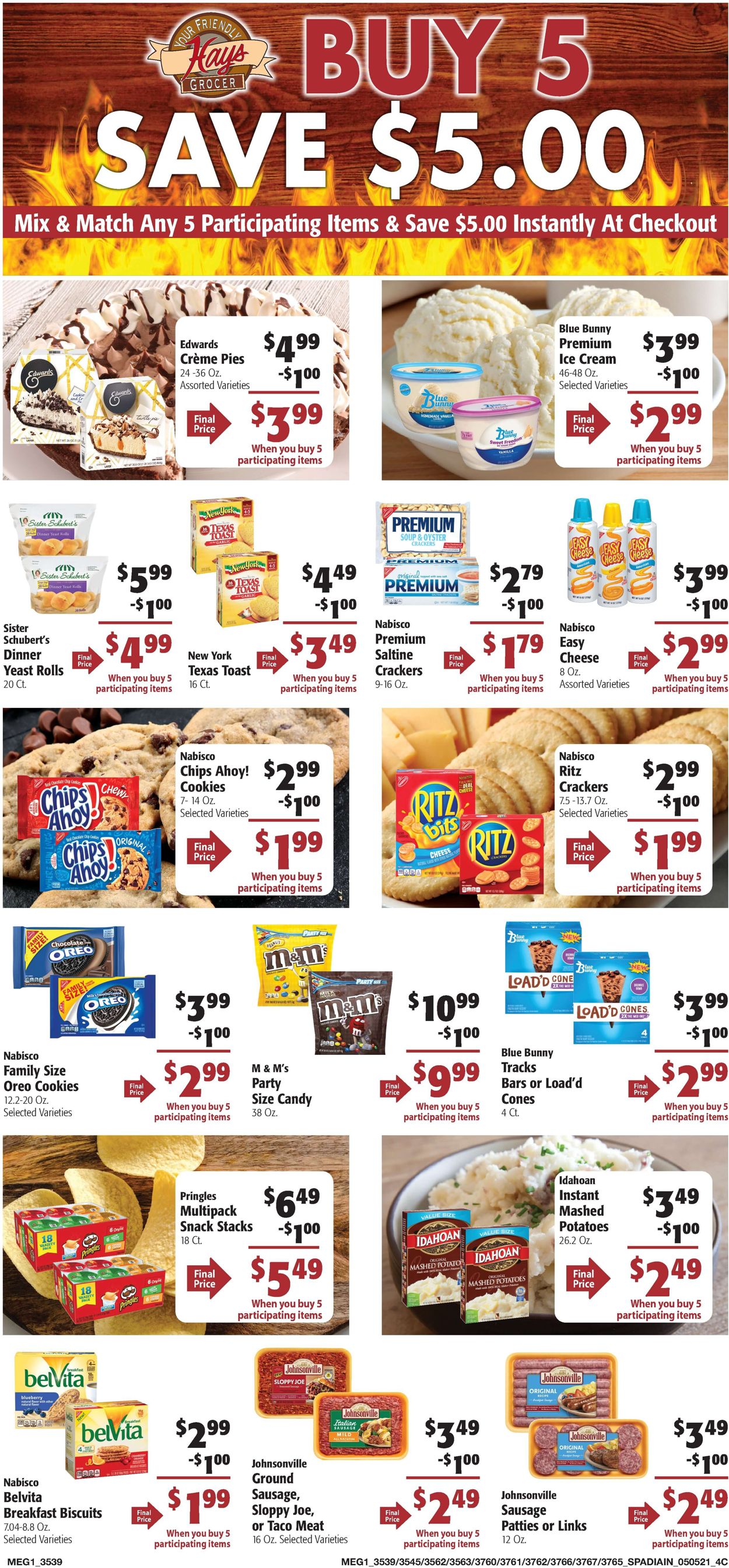 Hays Supermarket Weekly Ad Circular - valid 05/05-05/11/2021