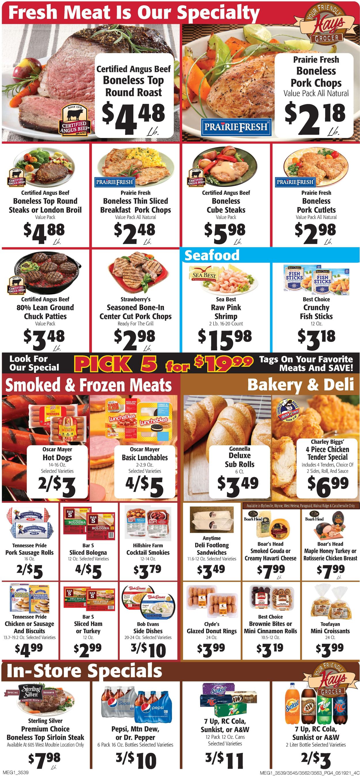 Hays Supermarket Weekly Ad Circular - valid 05/19-05/25/2021 (Page 4)