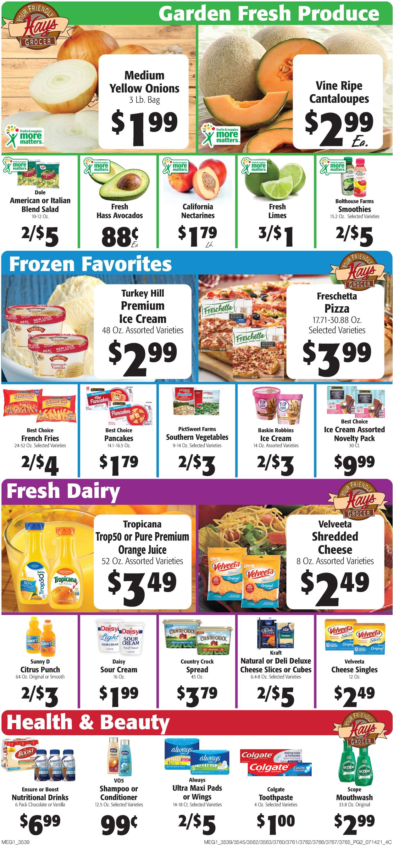 Hays Supermarket Weekly Ad Circular - valid 07/14-07/20/2021 (Page 4)