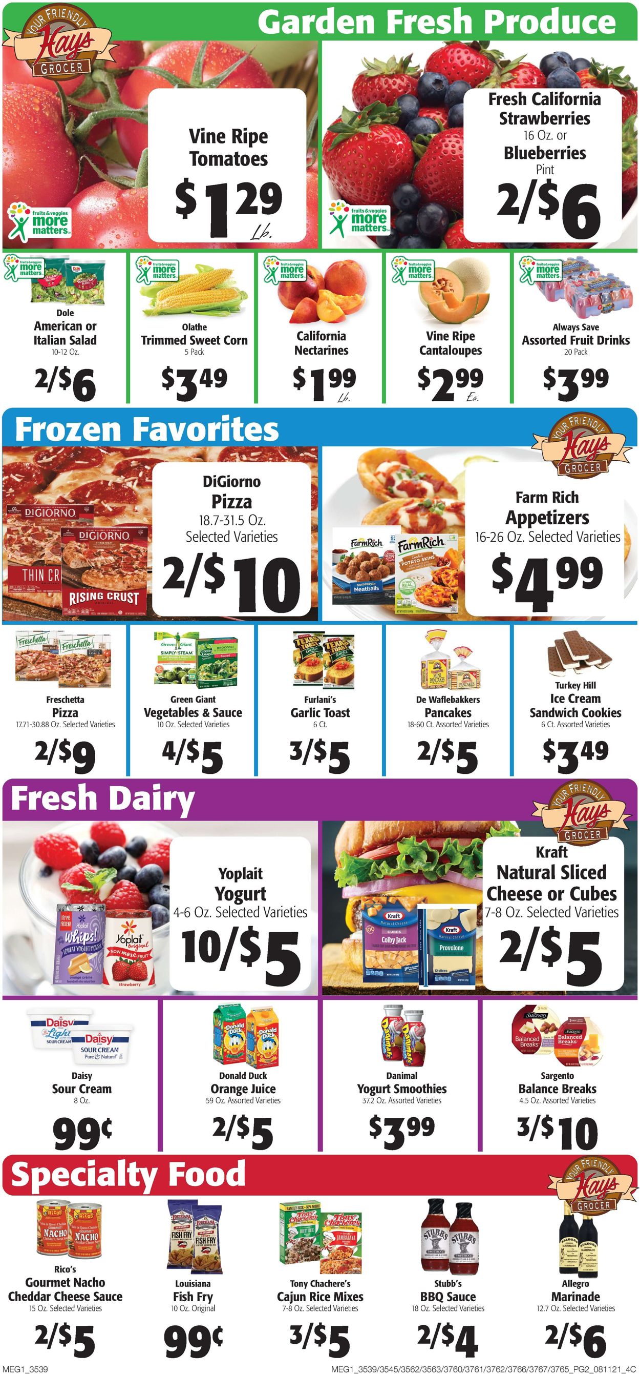 Hays Supermarket Weekly Ad Circular - valid 08/11-08/17/2021 (Page 4)