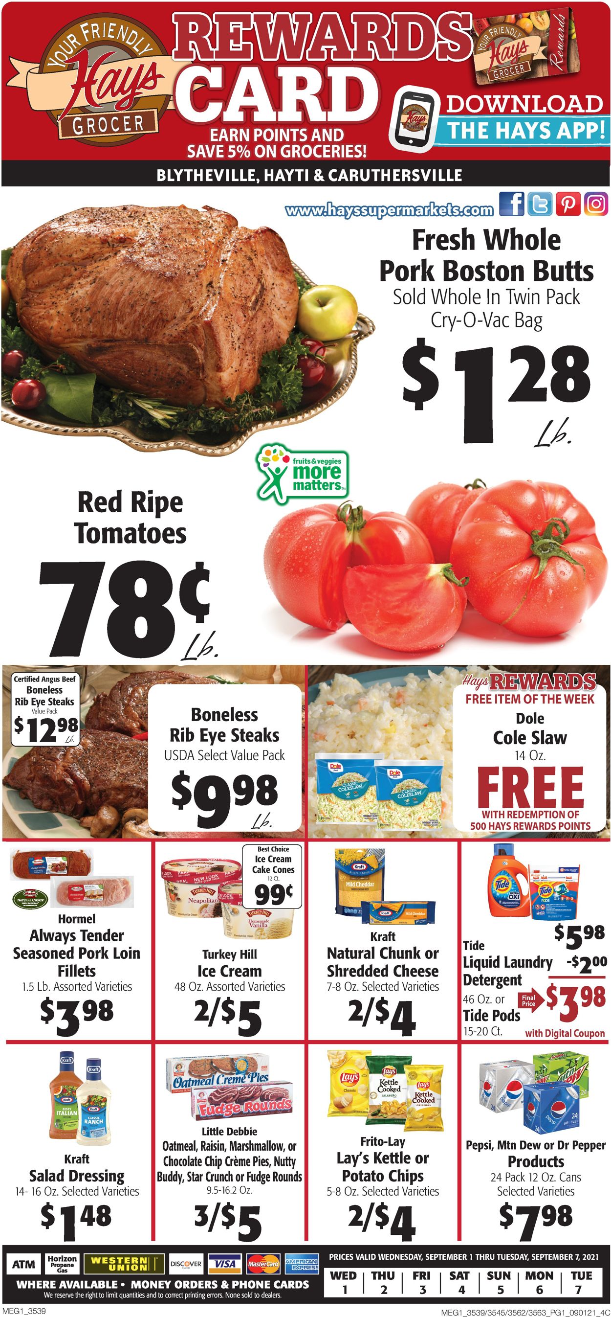 Hays Supermarket Weekly Ad Circular - valid 09/01-09/07/2021 (Page 3)