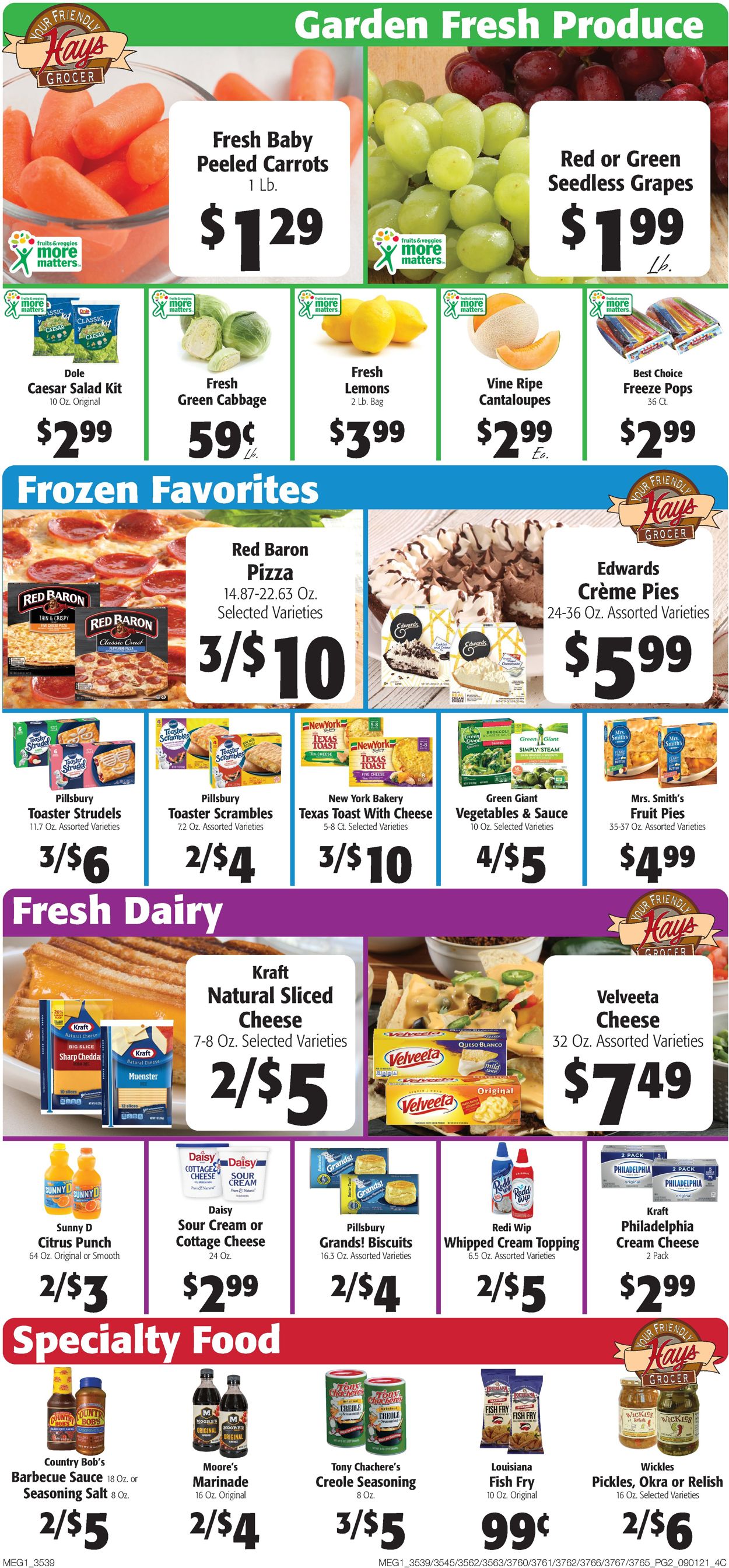 Hays Supermarket Weekly Ad Circular - valid 09/01-09/07/2021 (Page 4)