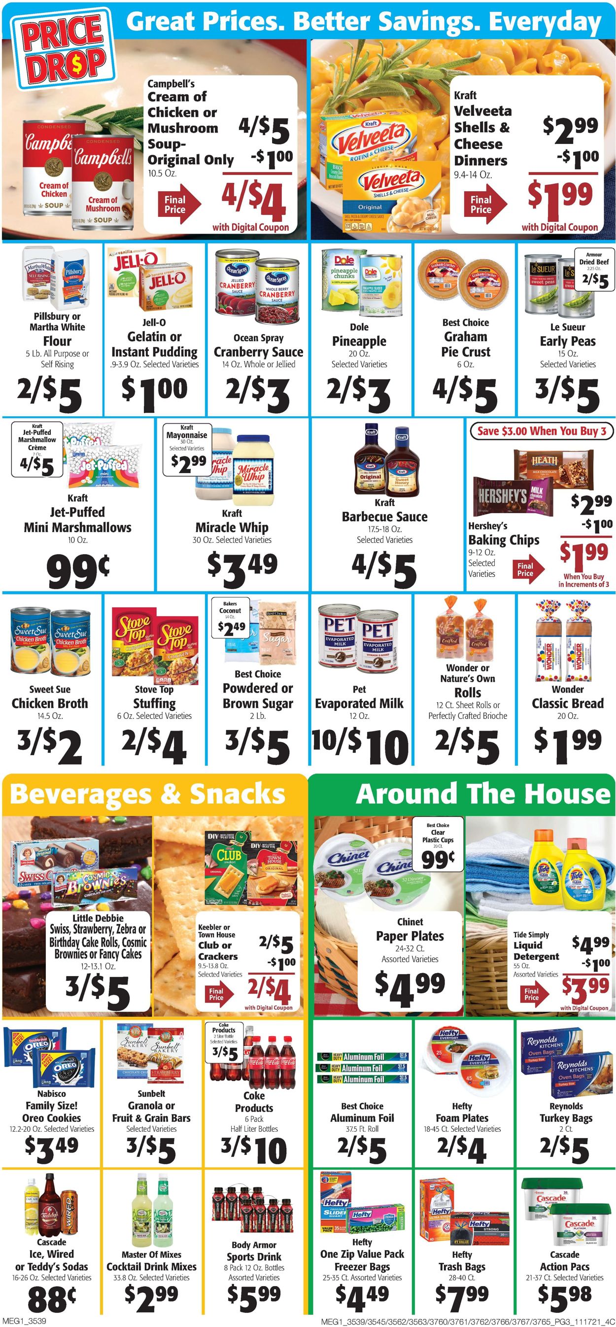 Hays Supermarket THANKSGIVING 2021 Weekly Ad Circular - valid 11/17-11/25/2021 (Page 5)