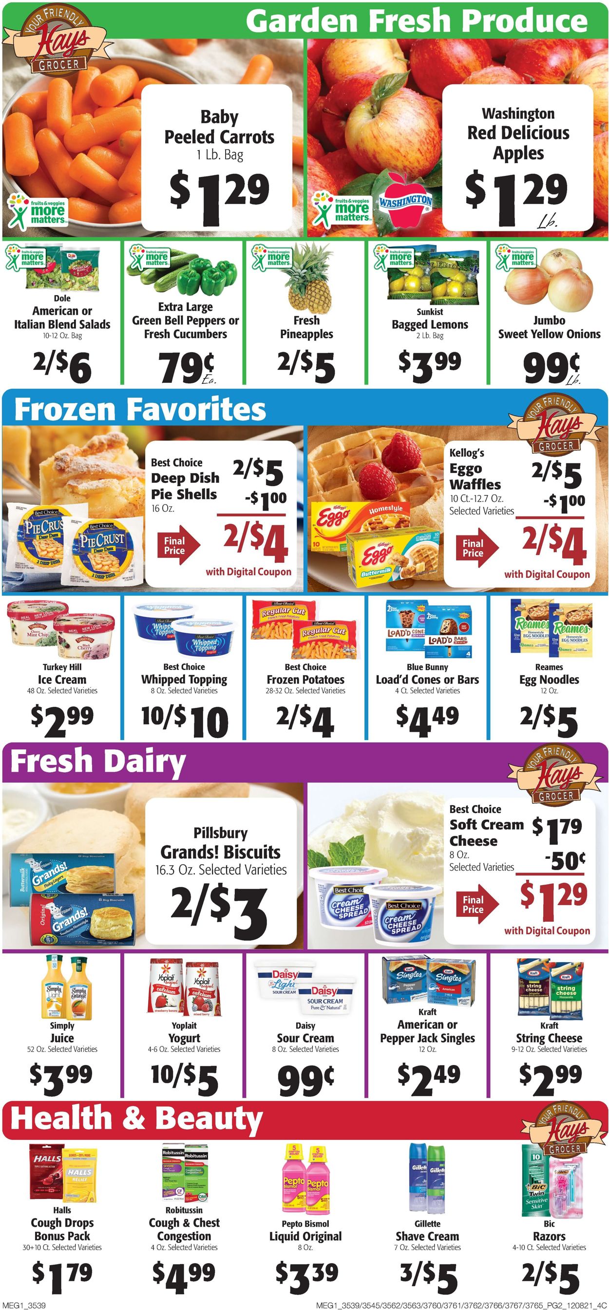 Hays Supermarket HOLIDAY 2021 Weekly Ad Circular - valid 12/08-12/14/2021 (Page 4)
