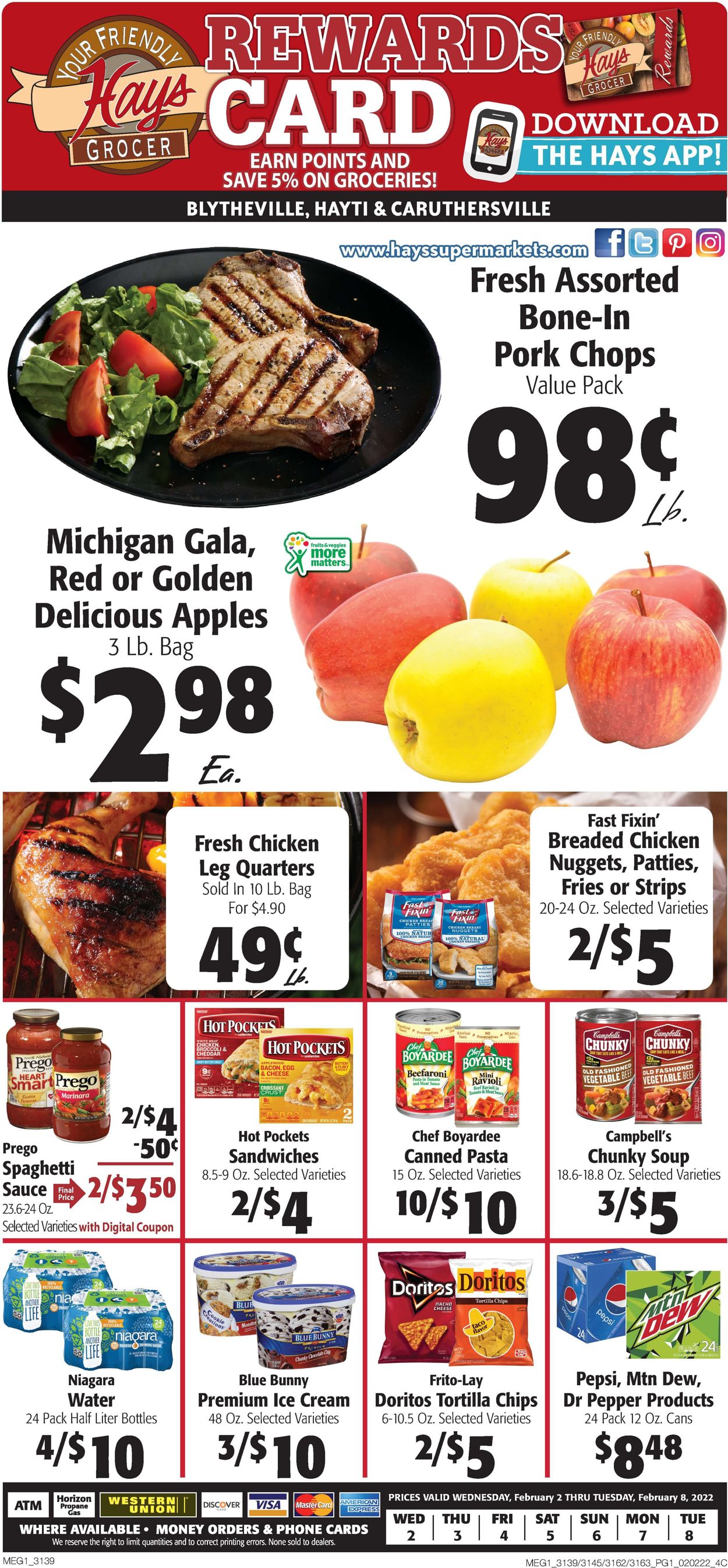 Hays Supermarket Weekly Ad Circular - valid 02/02-02/08/2022 (Page 3)
