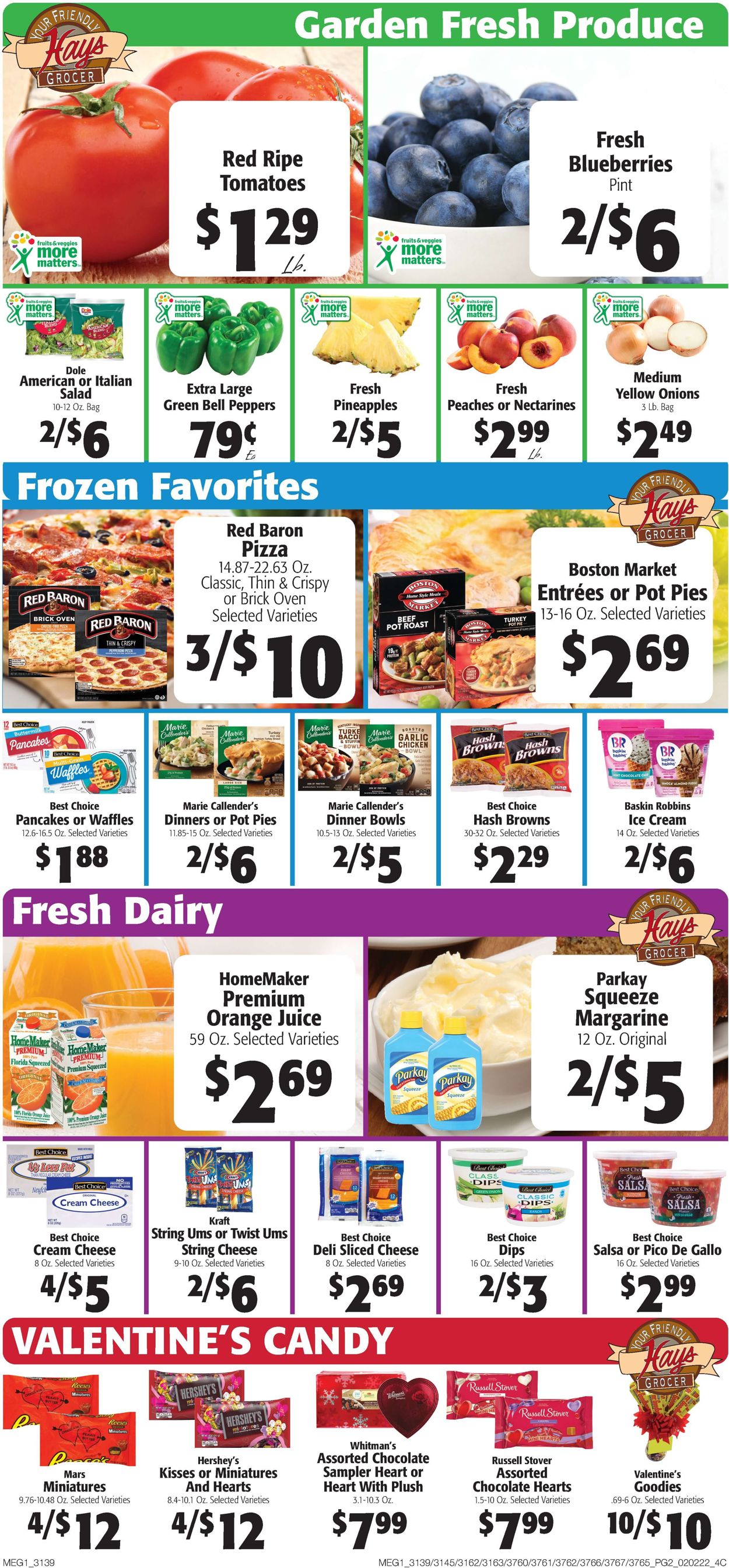 Hays Supermarket Weekly Ad Circular - valid 02/02-02/08/2022 (Page 4)