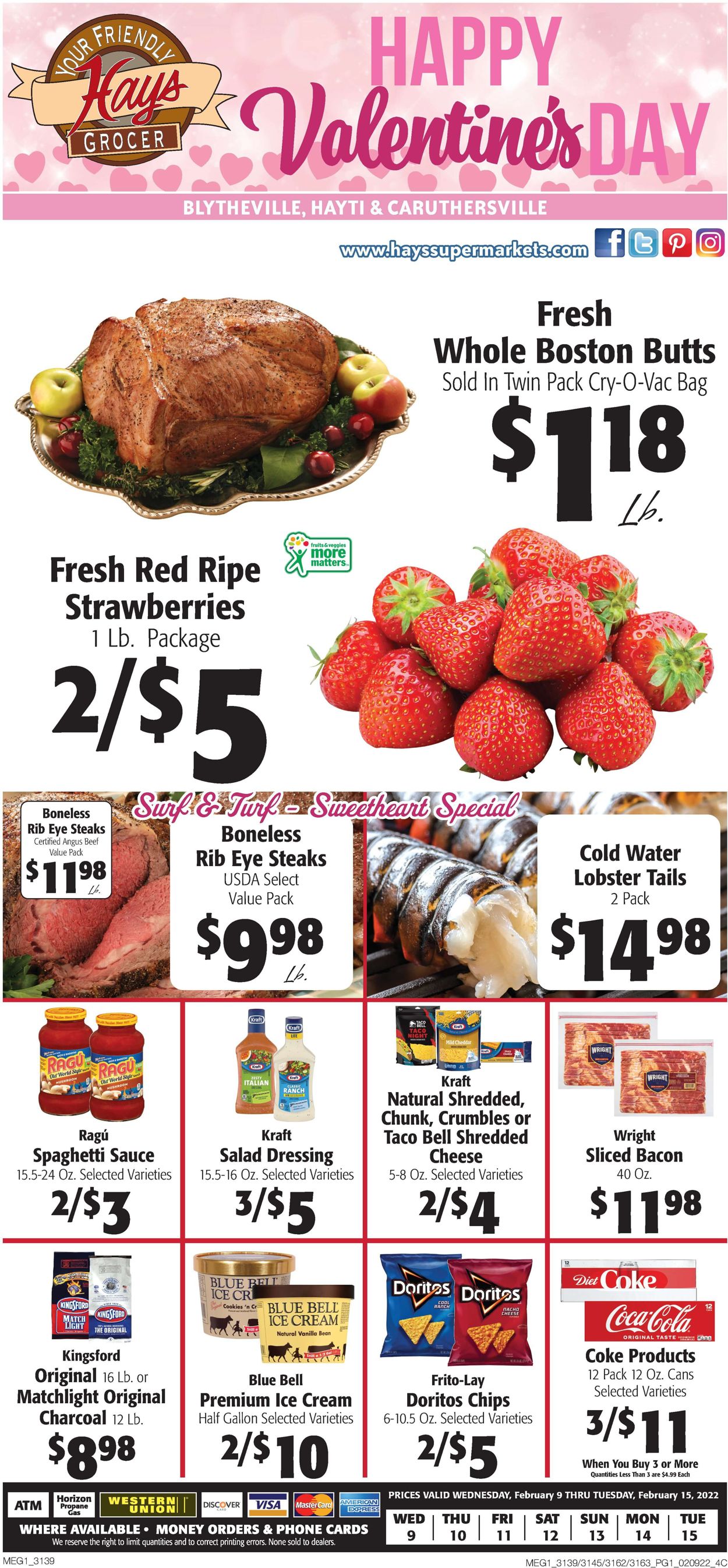Hays Supermarket Weekly Ad Circular - valid 02/09-02/15/2022 (Page 3)