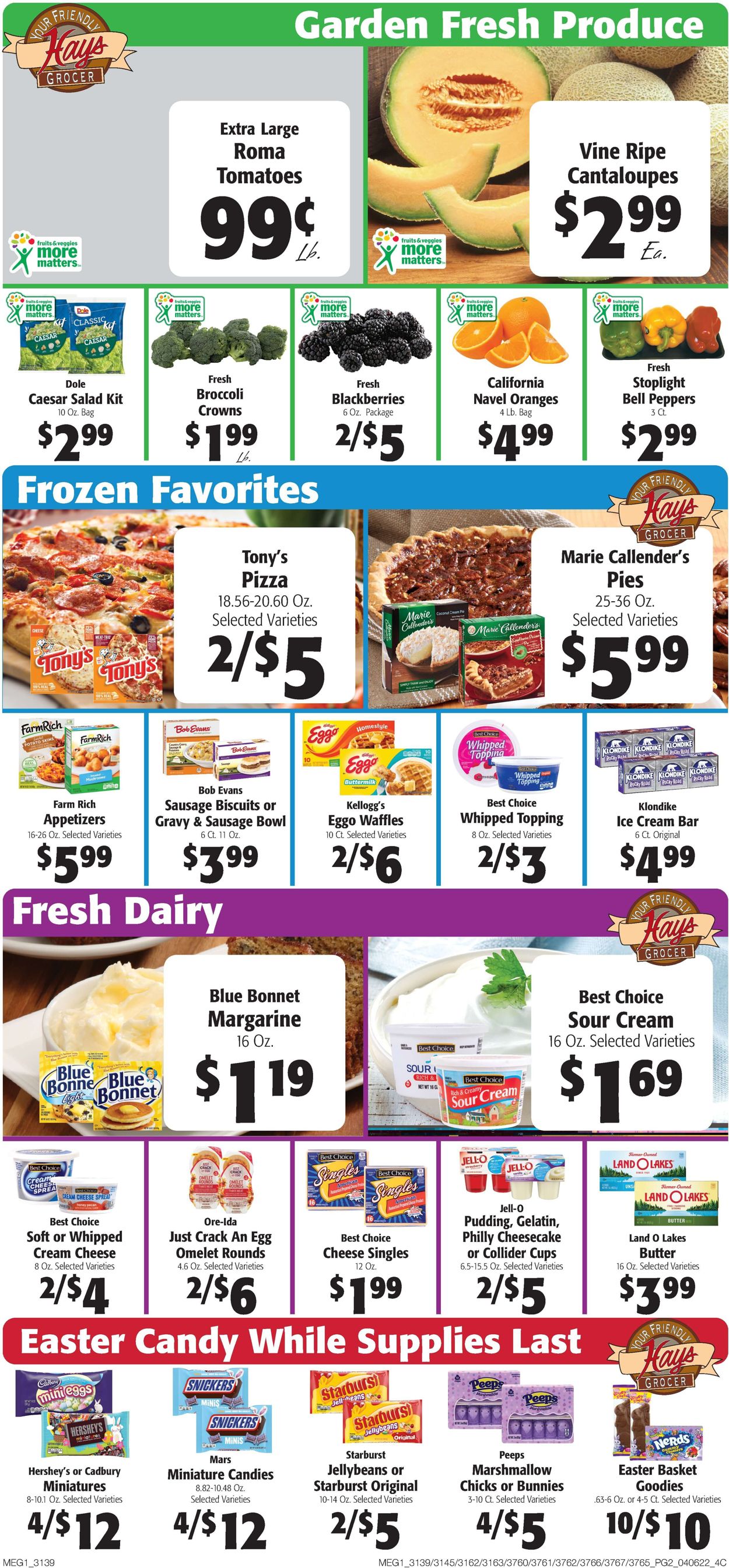 Hays Supermarket Weekly Ad Circular - valid 04/06-04/12/2022 (Page 4)