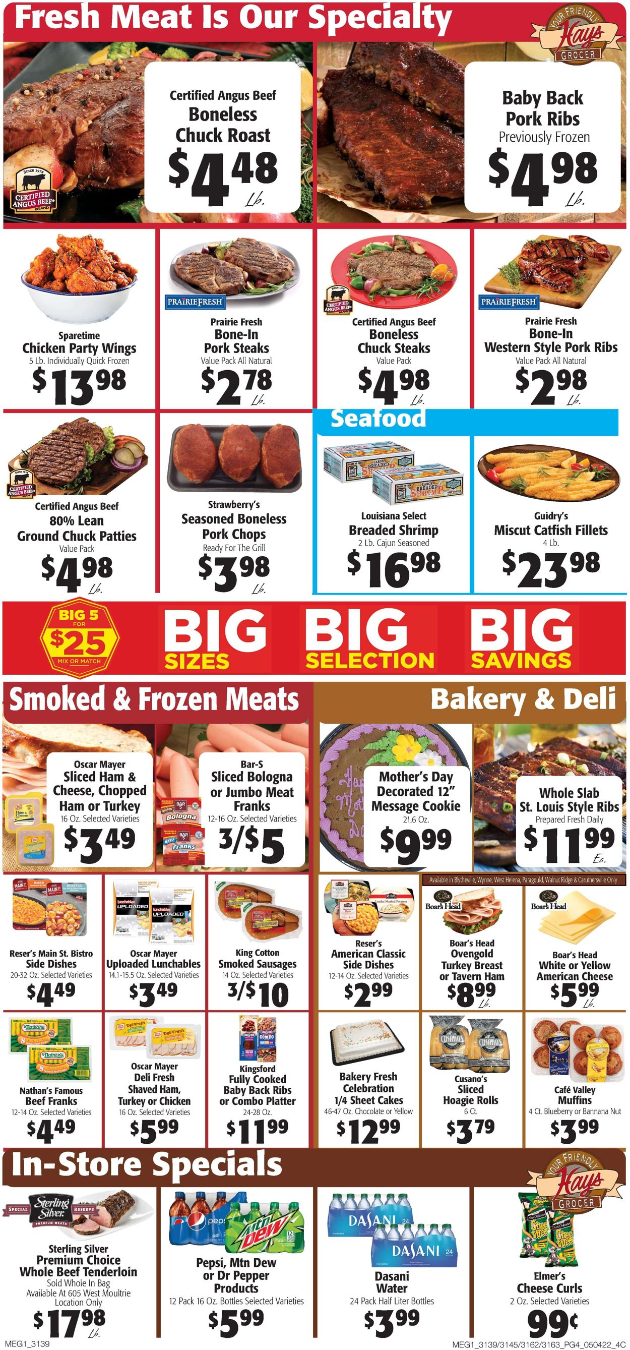 Hays Supermarket Weekly Ad Circular - valid 05/04-05/10/2022 (Page 6)