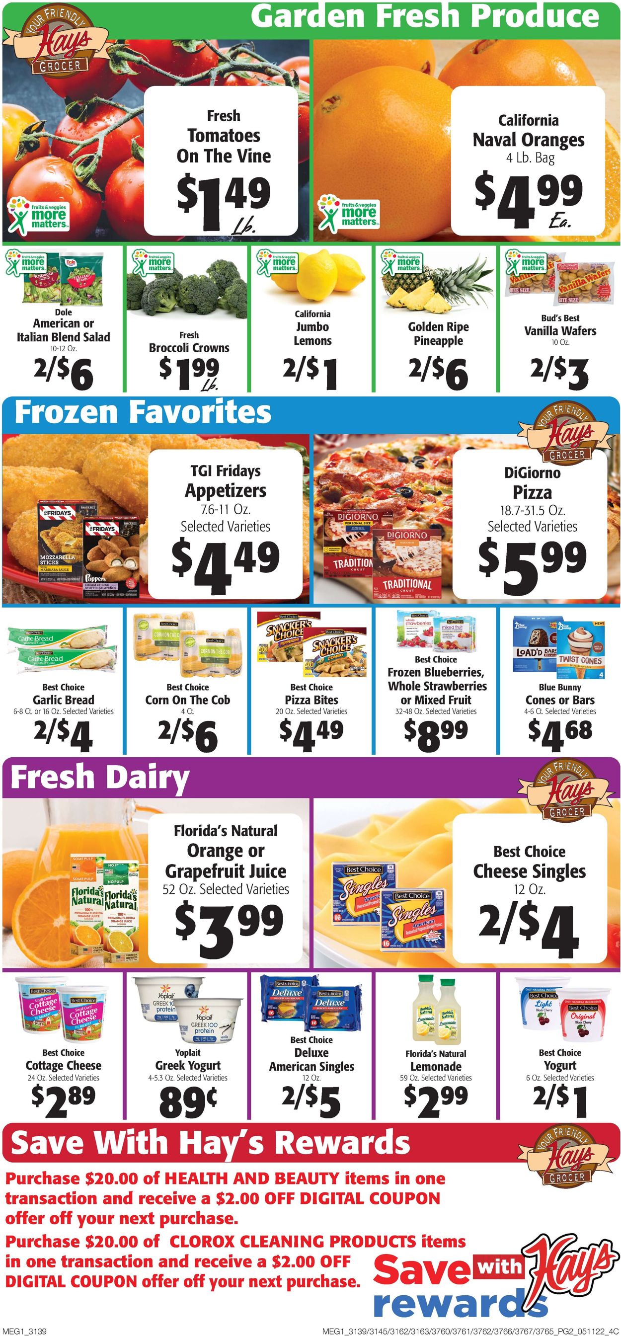 Hays Supermarket Weekly Ad Circular - valid 05/11-05/17/2022 (Page 4)