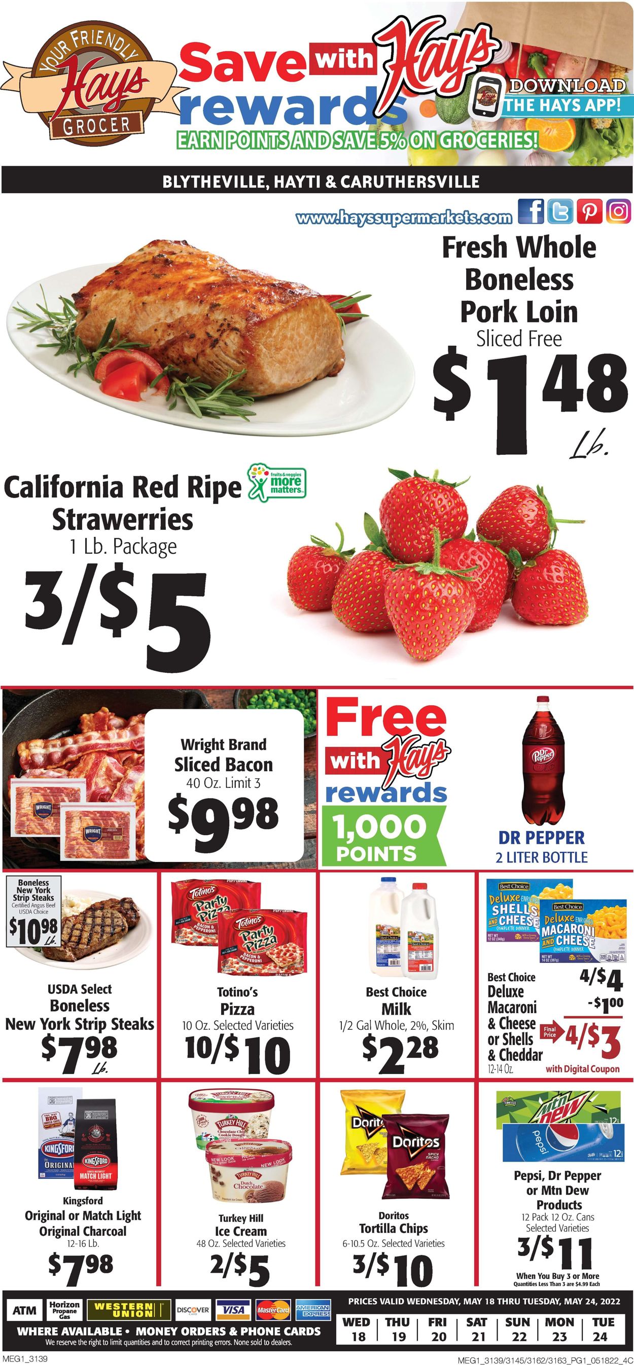 Hays Supermarket Weekly Ad Circular - valid 05/18-05/24/2022