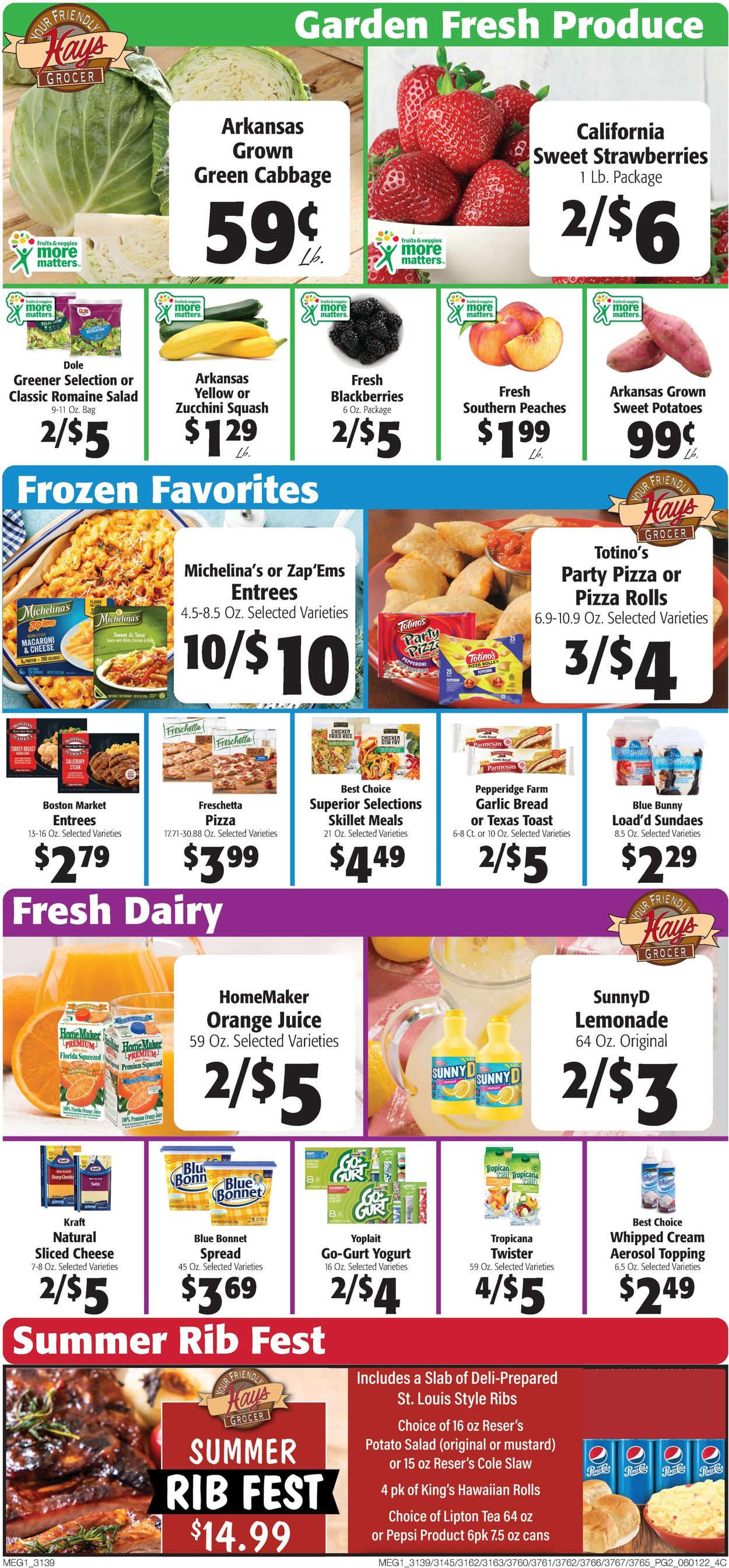 Hays Supermarket Weekly Ad Circular - valid 06/01-06/07/2022 (Page 4)