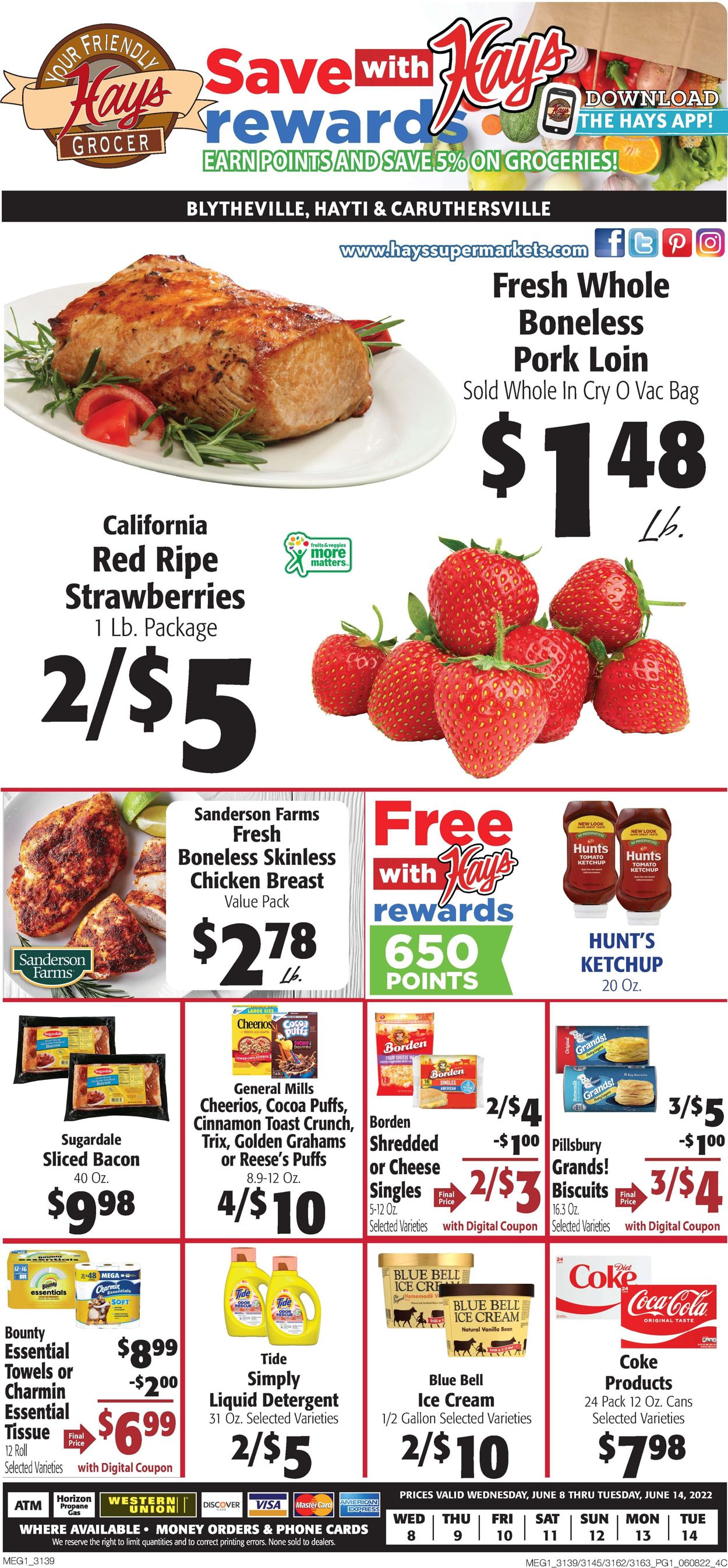 Hays Supermarket Weekly Ad Circular - valid 06/08-06/14/2022 (Page 3)