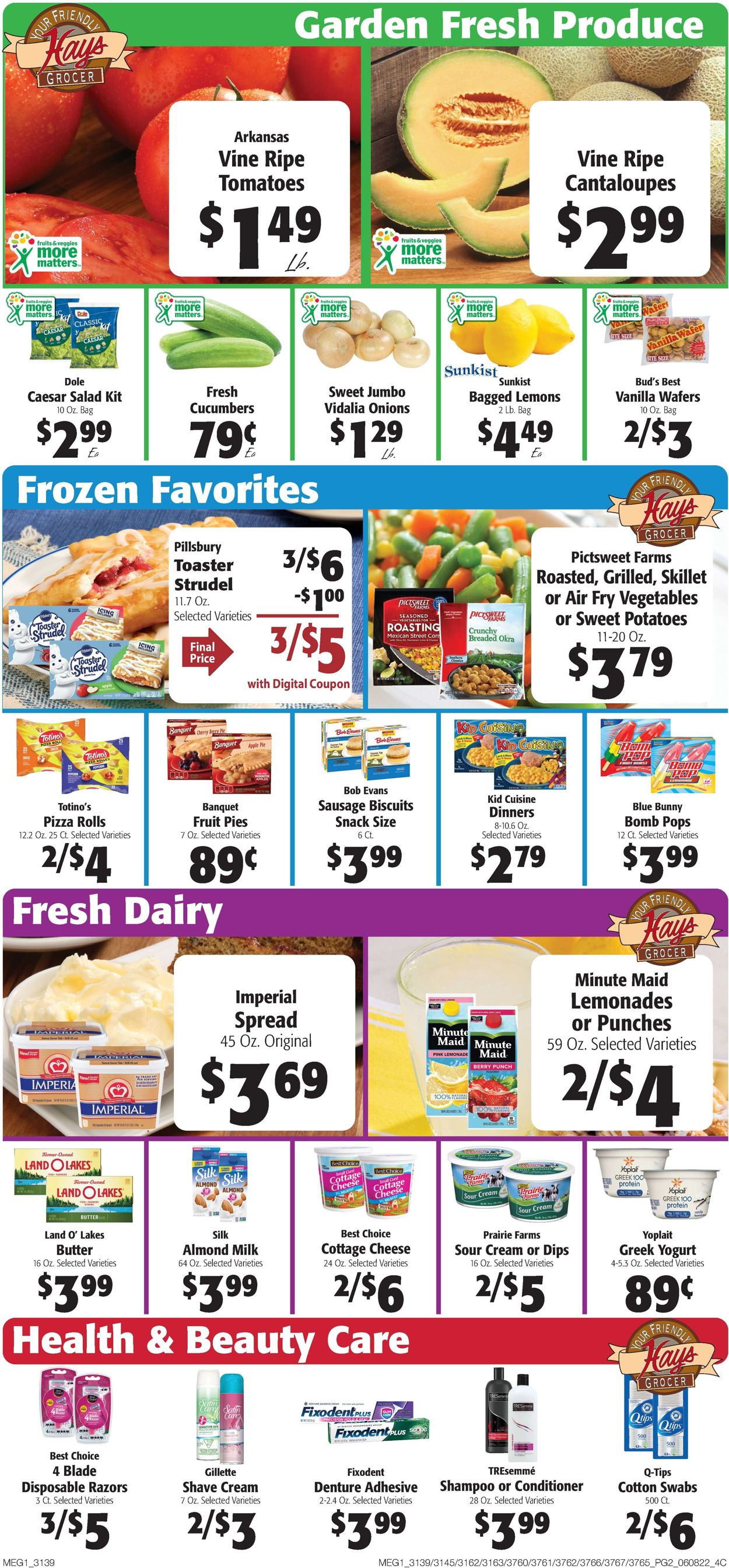 Hays Supermarket Weekly Ad Circular - valid 06/08-06/14/2022 (Page 4)