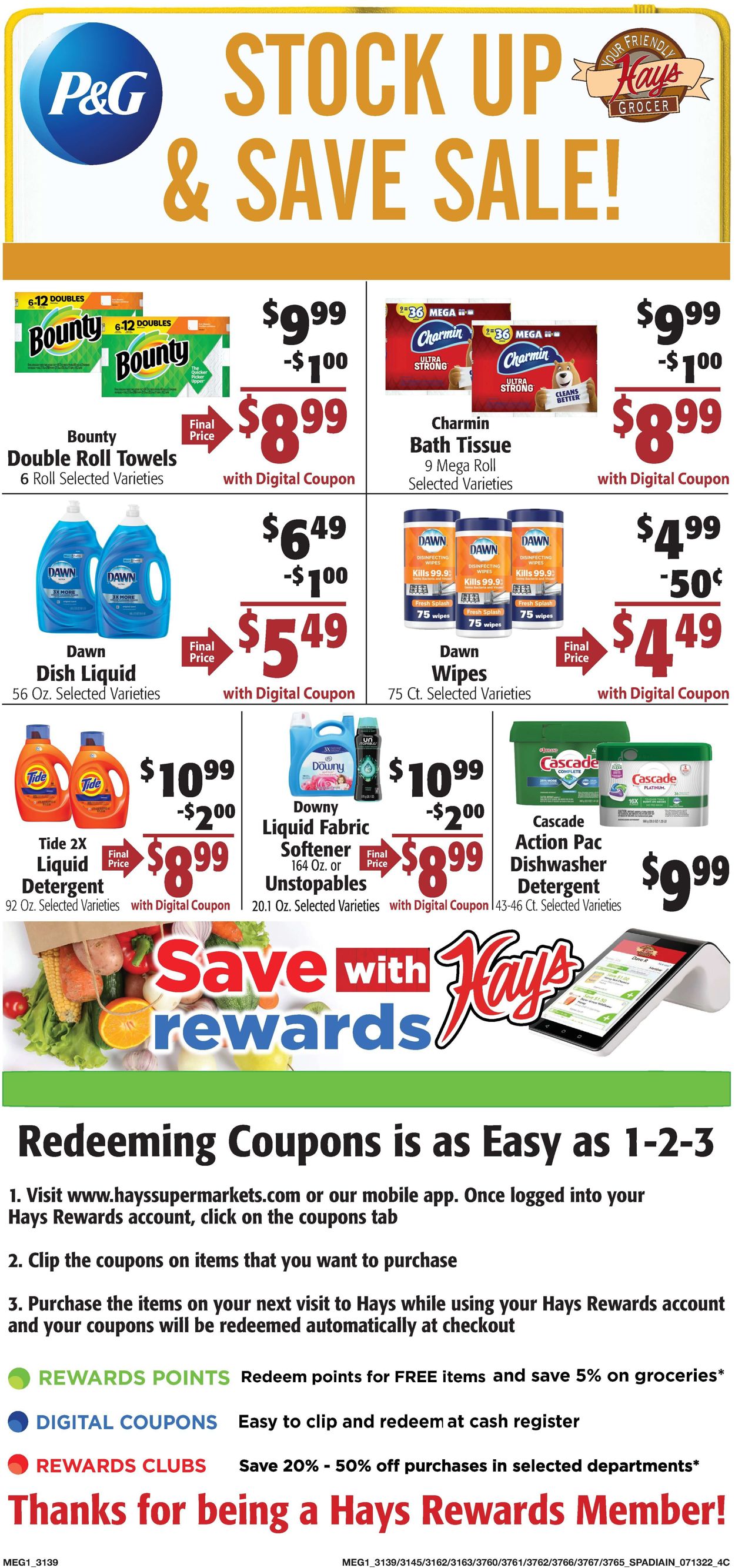 Hays Supermarket - Back To School Sale Weekly Ad Circular - valid 07/13-07/19/2022 (Page 2)