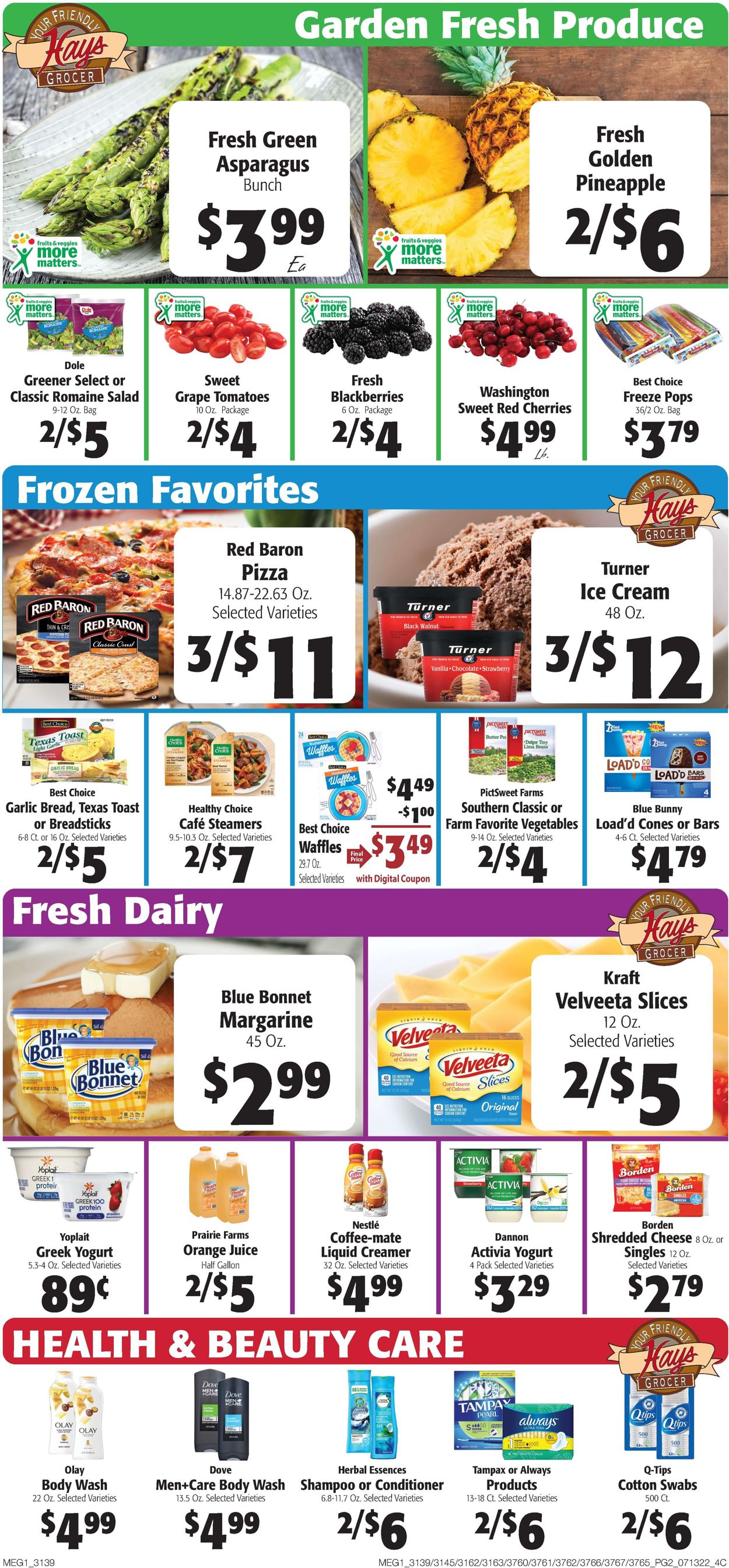 Hays Supermarket - Back To School Sale Weekly Ad Circular - valid 07/13-07/19/2022 (Page 4)