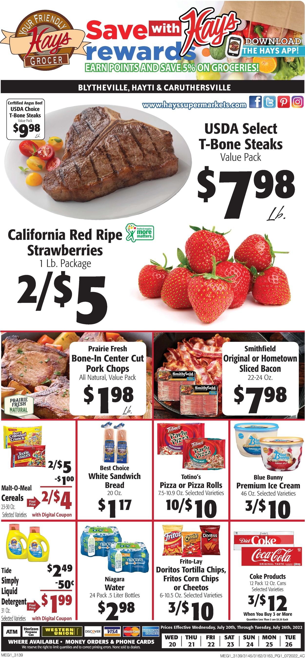 Hays Supermarket Weekly Ad Circular - valid 07/20-07/26/2022