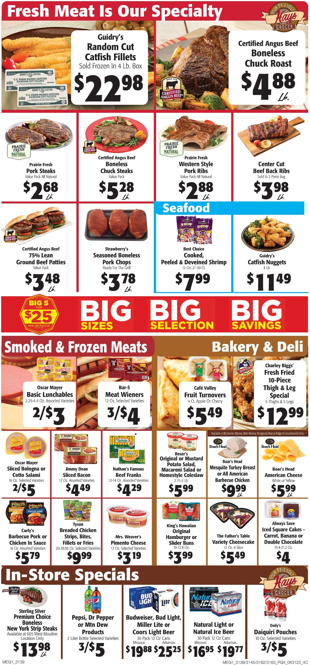 Hays Supermarket Weekly Ad Circular - valid 08/31-09/06/2022 (Page 6)