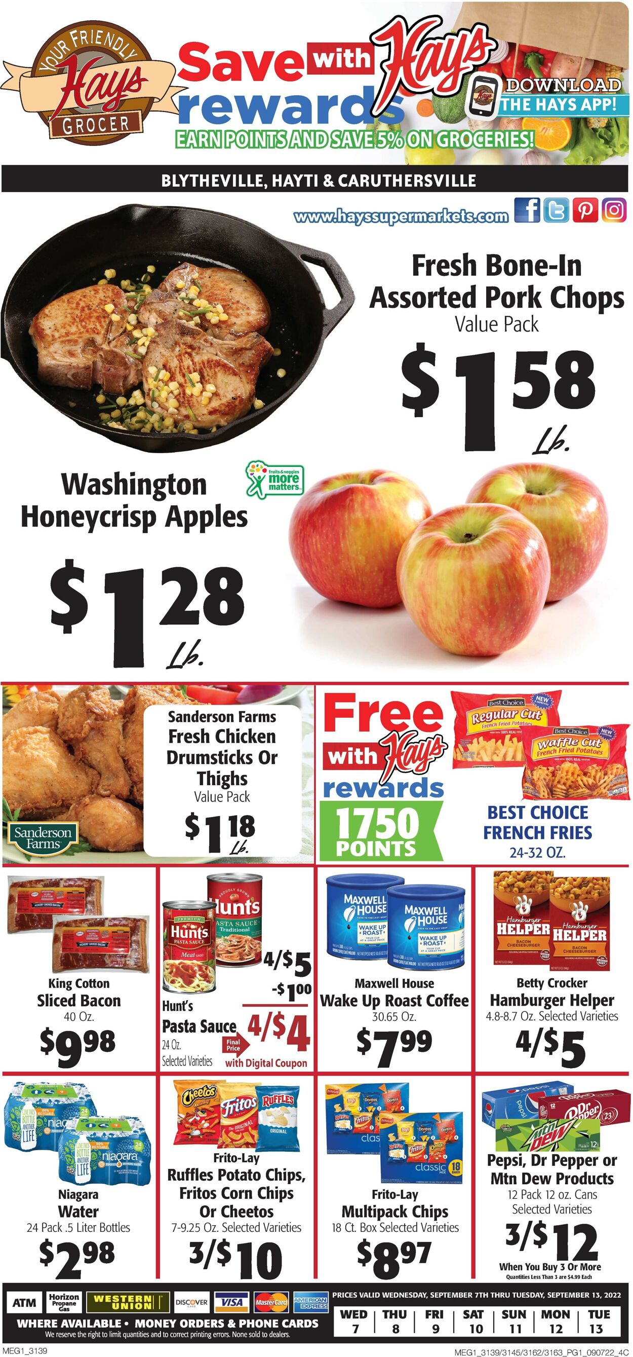 Hays Supermarket Weekly Ad Circular - valid 09/07-09/13/2022 (Page 3)