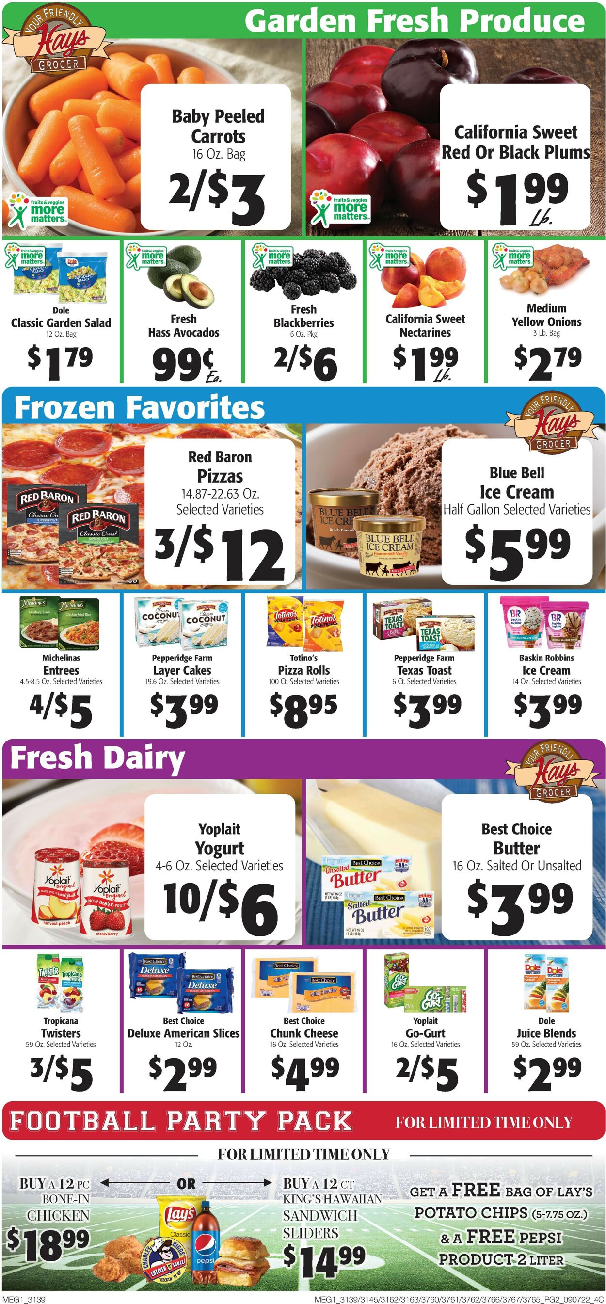 Hays Supermarket Weekly Ad Circular - valid 09/07-09/13/2022 (Page 4)