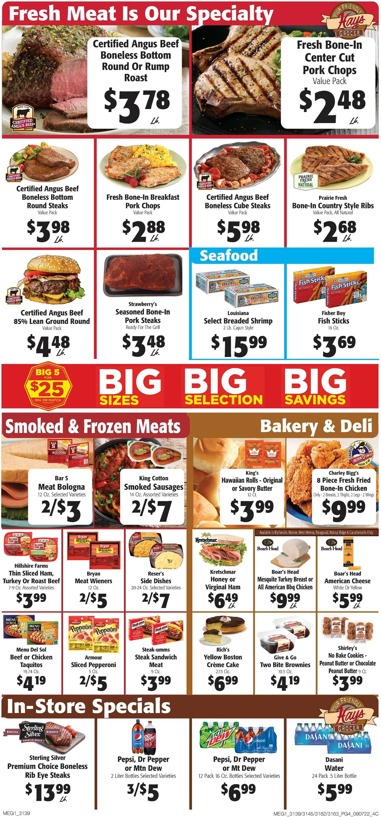 Hays Supermarket Weekly Ad Circular - valid 09/07-09/13/2022 (Page 6)
