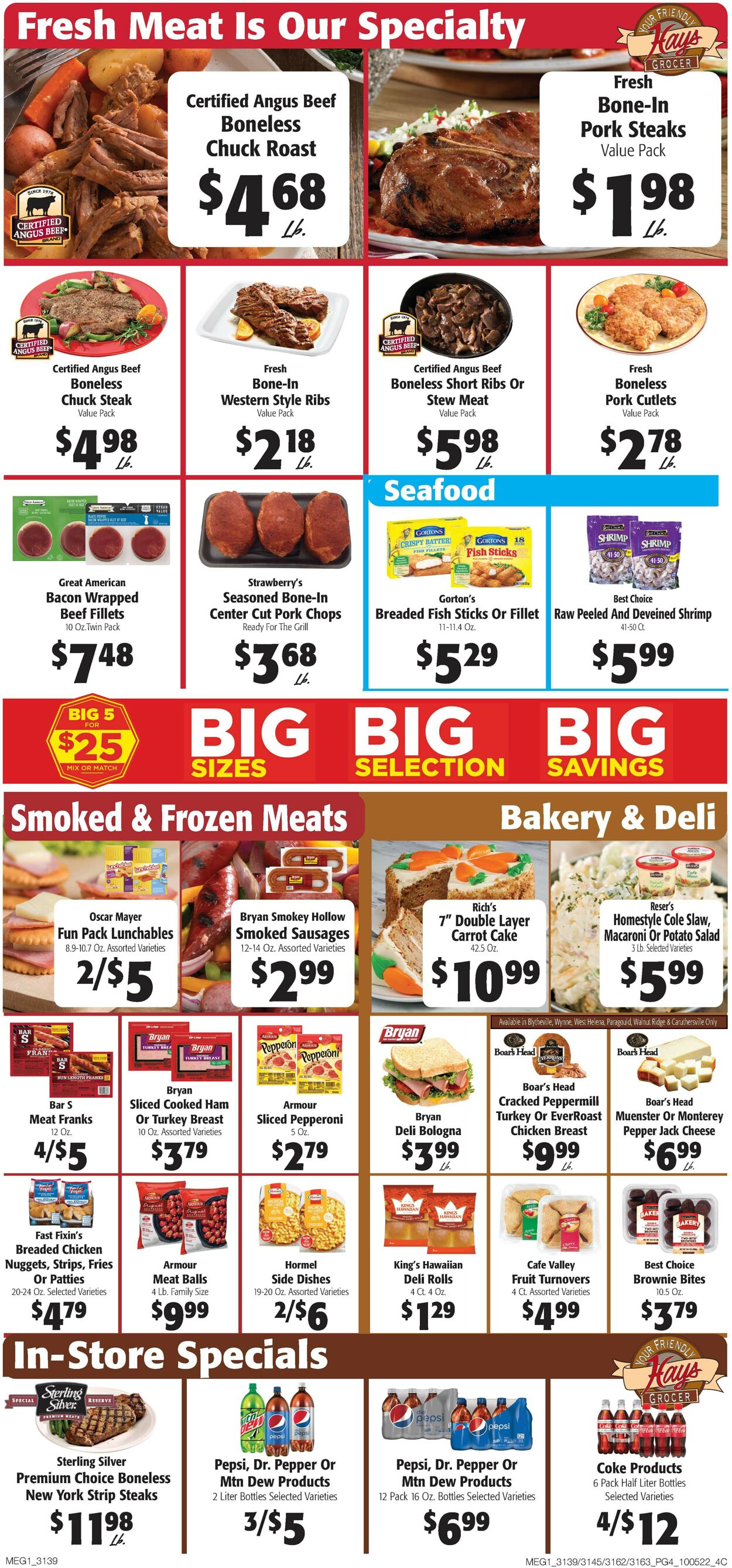 Hays Supermarket Weekly Ad Circular - valid 10/05-10/11/2022 (Page 6)