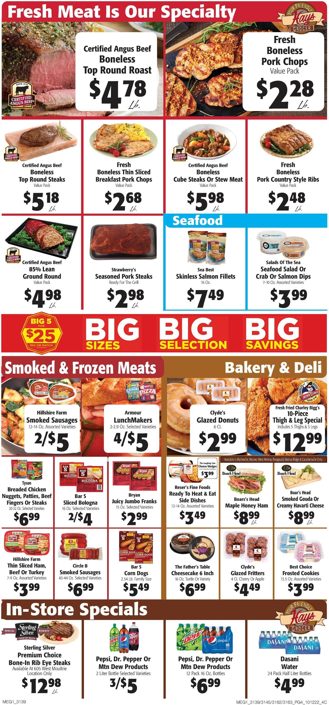 Hays Supermarket Weekly Ad Circular - valid 10/12-10/18/2022 (Page 6)