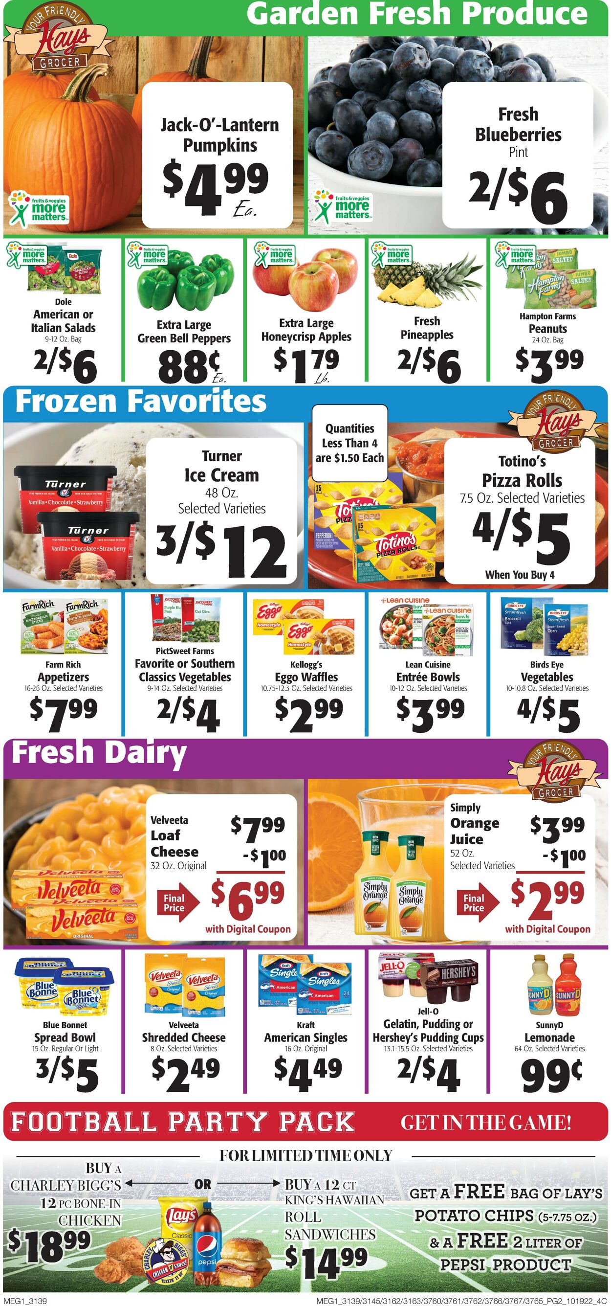 Hays Supermarket Weekly Ad Circular - valid 10/19-10/25/2022 (Page 4)