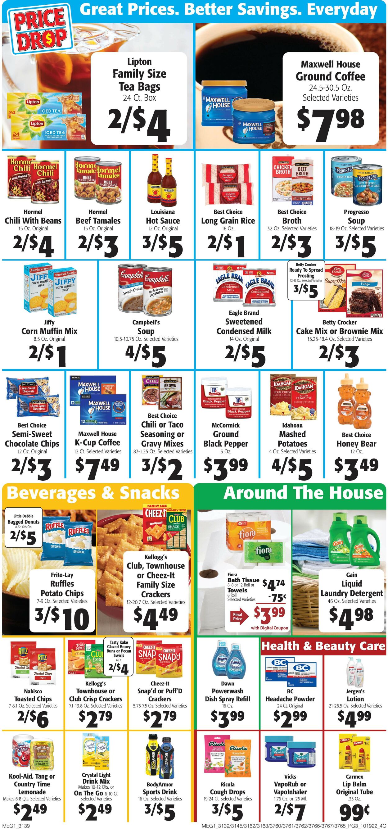 Hays Supermarket Weekly Ad Circular - valid 10/19-10/25/2022 (Page 5)