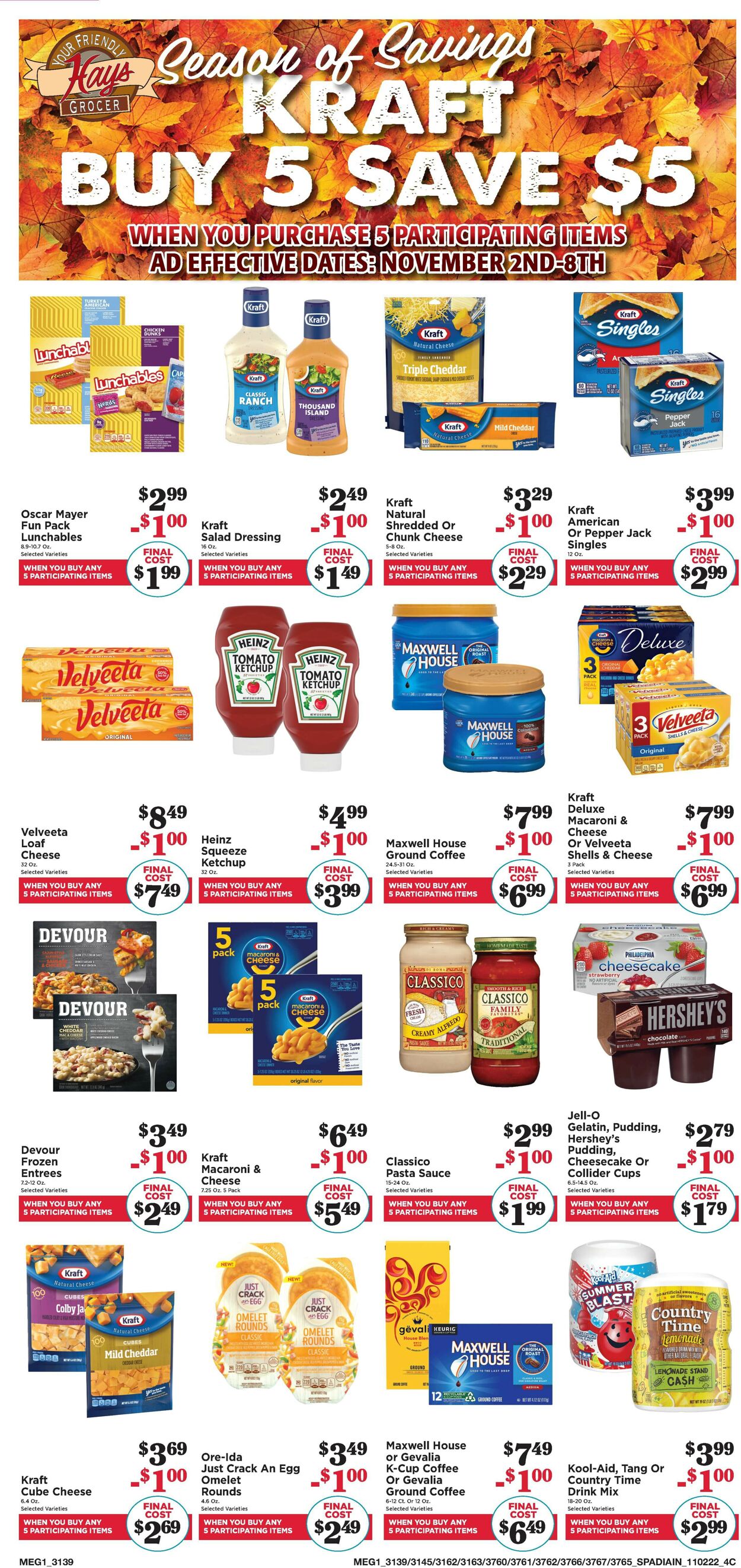 Hays Supermarket Weekly Ad Circular - valid 11/02-11/08/2022 (Page 2)