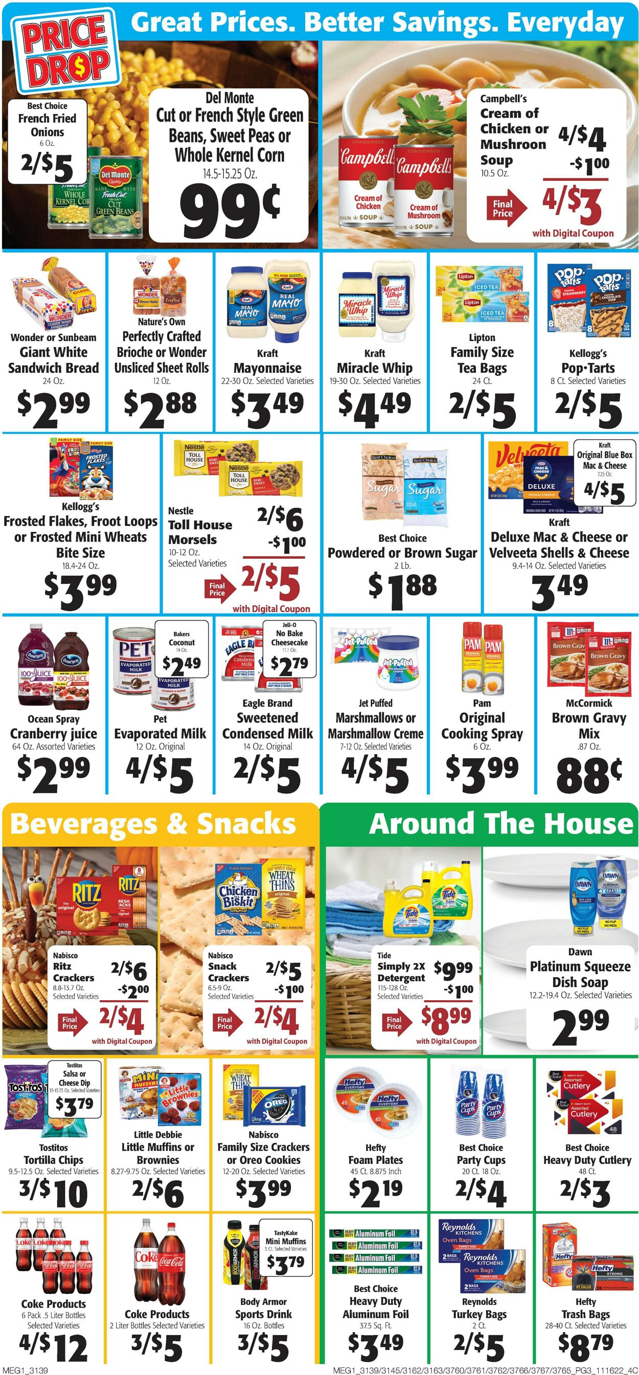 Hays Supermarket Weekly Ad Circular - valid 11/16-11/24/2022 (Page 5)