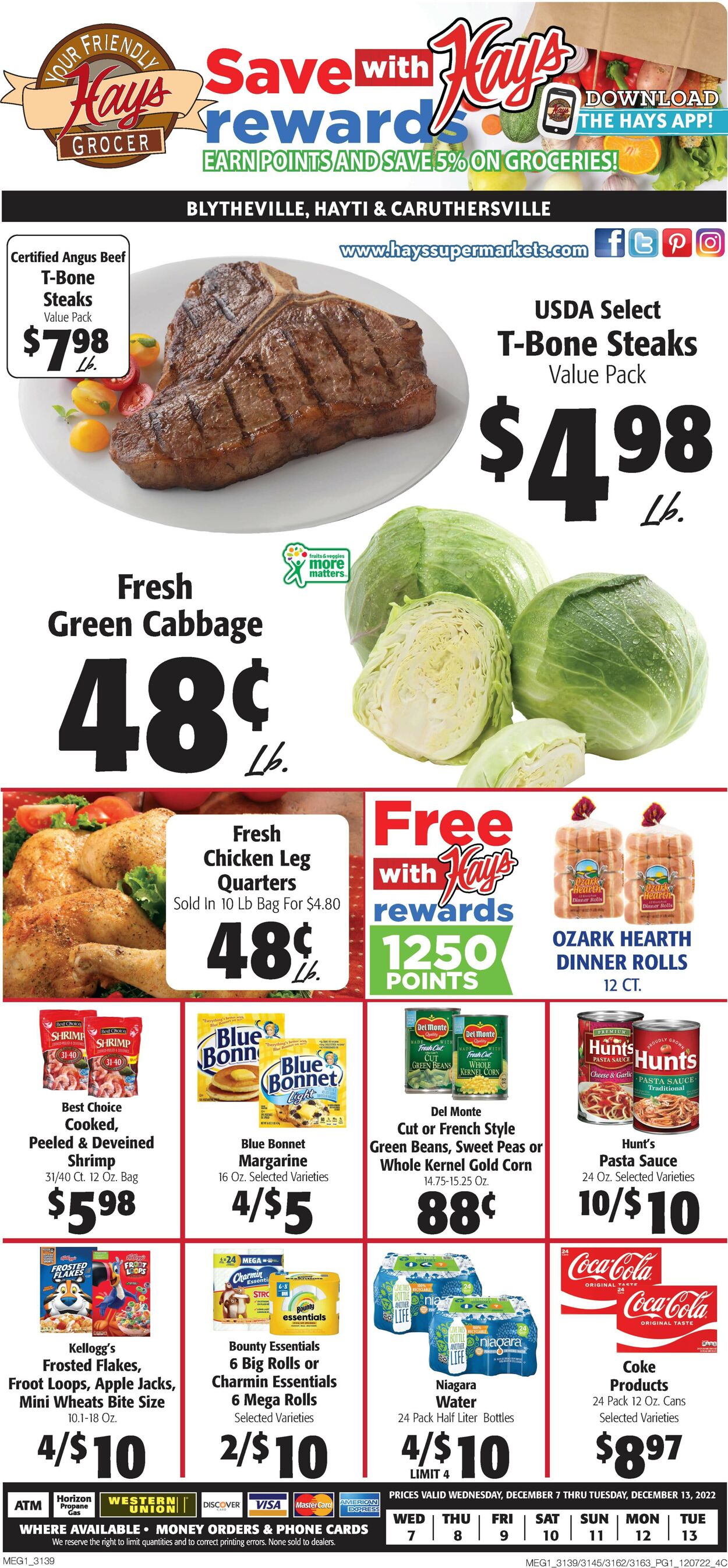 Hays Supermarket Weekly Ad Circular - valid 12/07-12/13/2022 (Page 3)