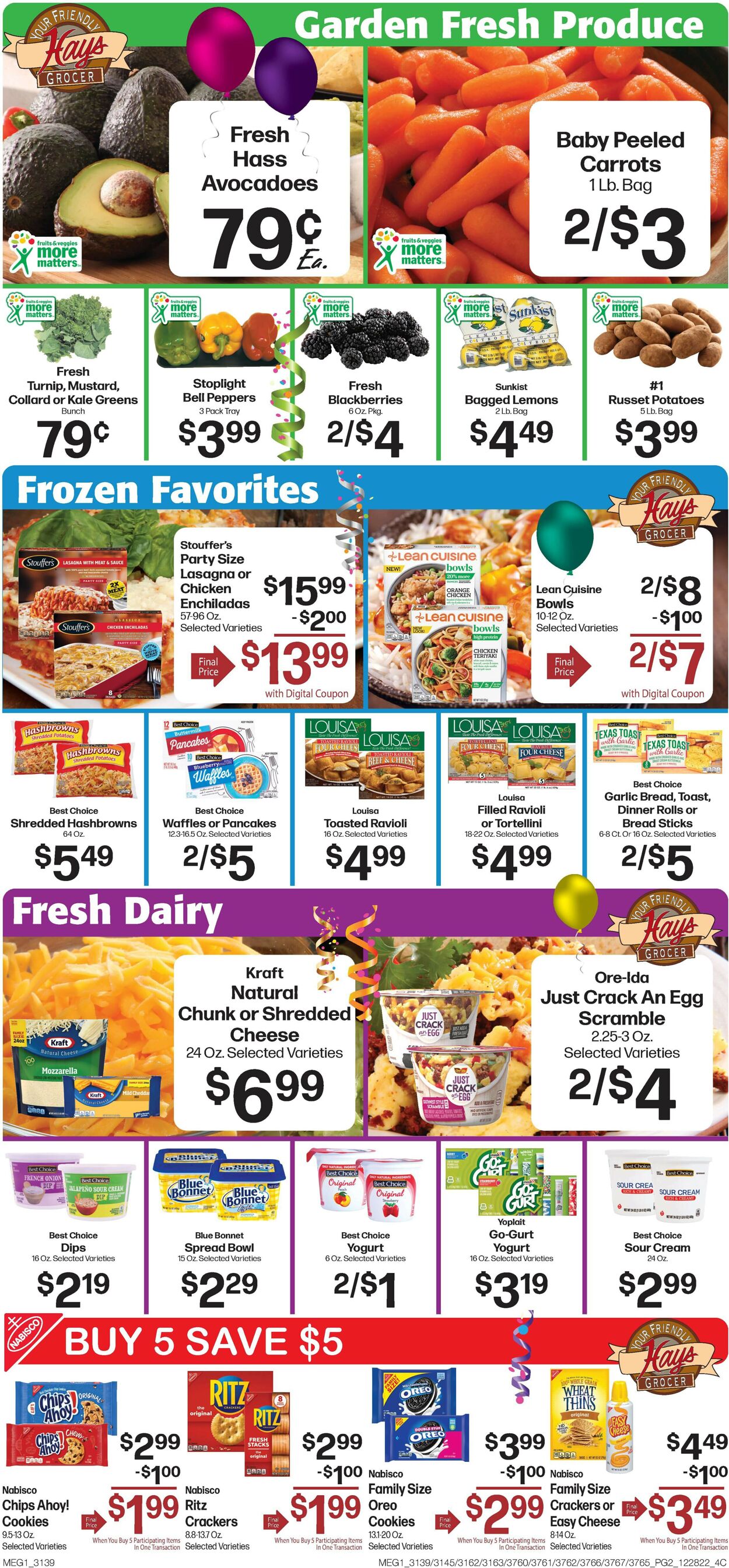 Hays Supermarket Weekly Ad Circular - valid 12/28-01/03/2023 (Page 4)