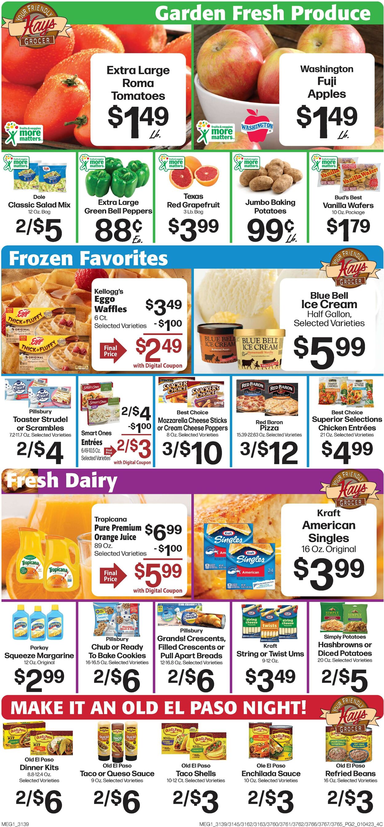 Hays Supermarket Weekly Ad Circular - valid 01/04-01/10/2023 (Page 4)