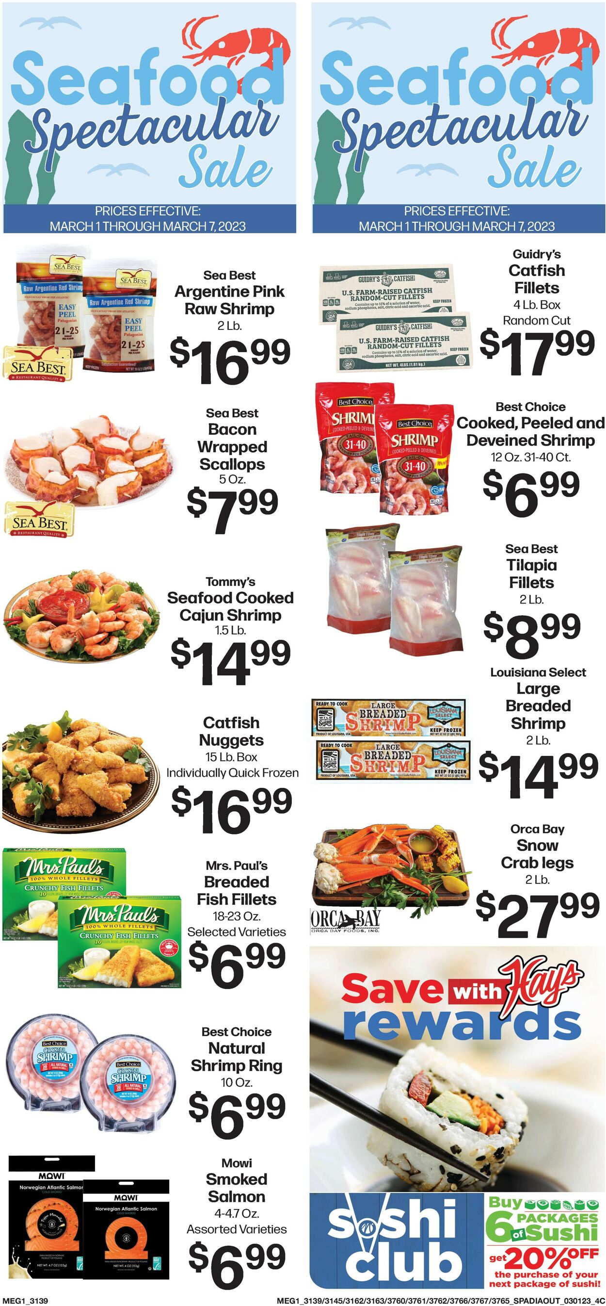 Hays Supermarket Weekly Ad Circular - valid 03/01-03/07/2023