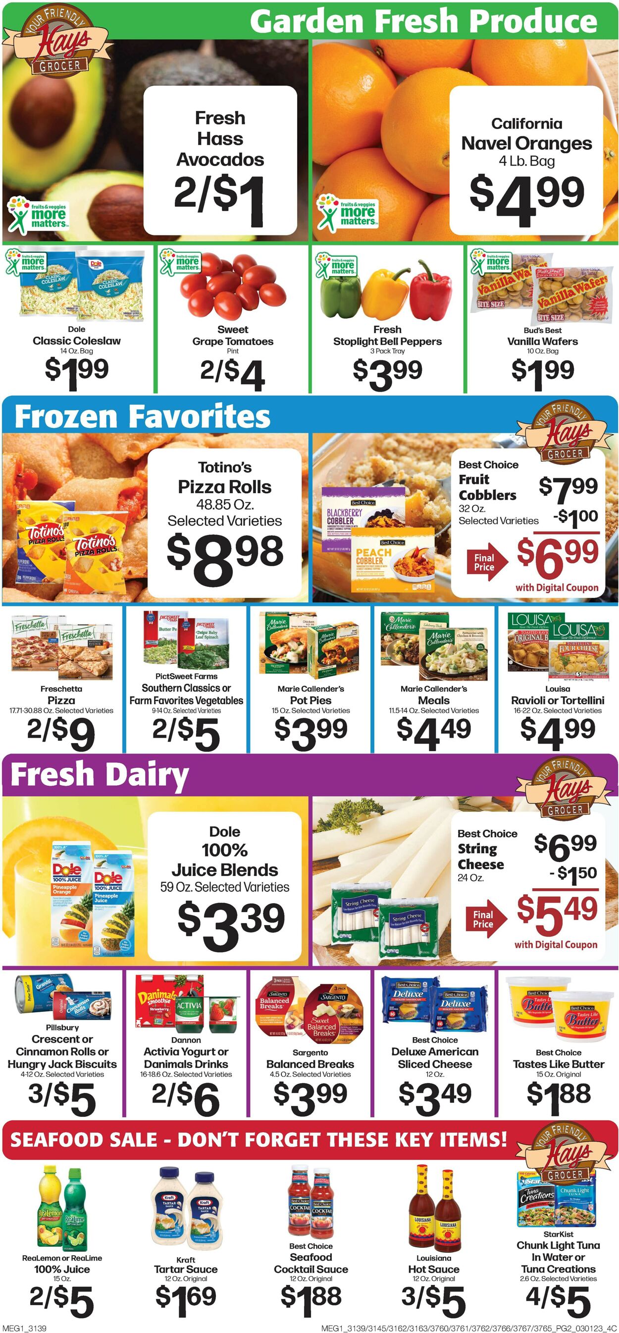 Hays Supermarket Weekly Ad Circular - valid 03/01-03/07/2023 (Page 4)