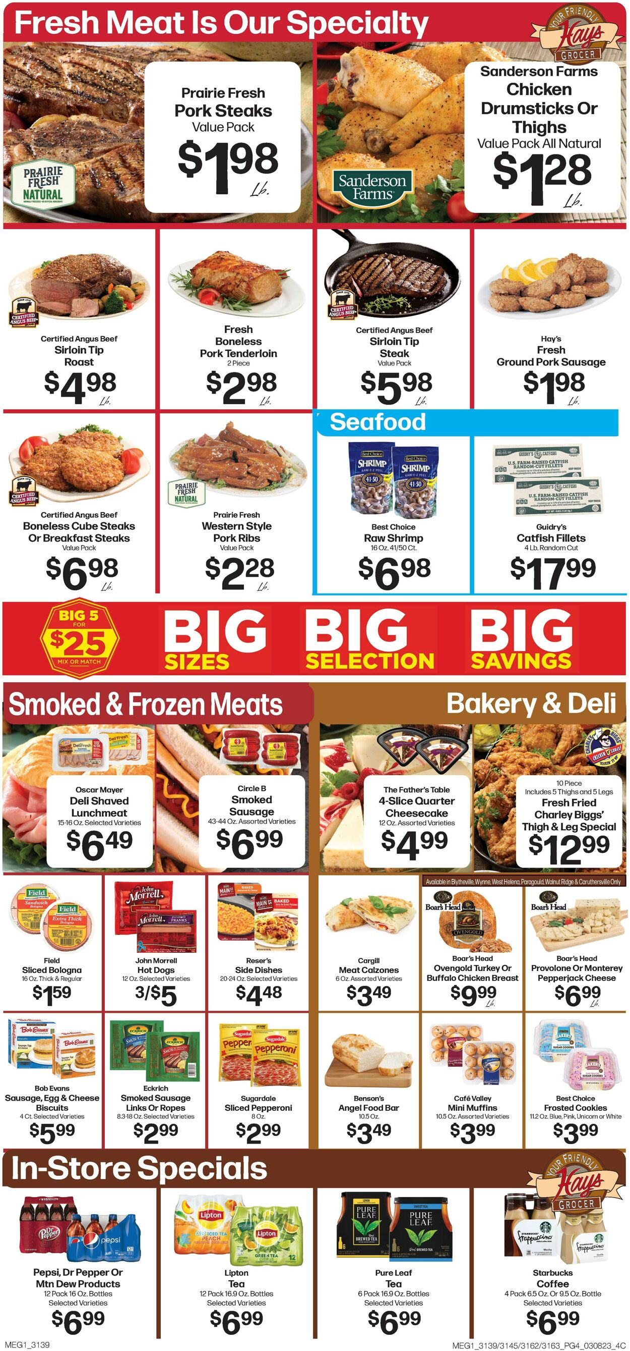 Hays Supermarket Weekly Ad Circular - valid 03/08-03/14/2023 (Page 6)