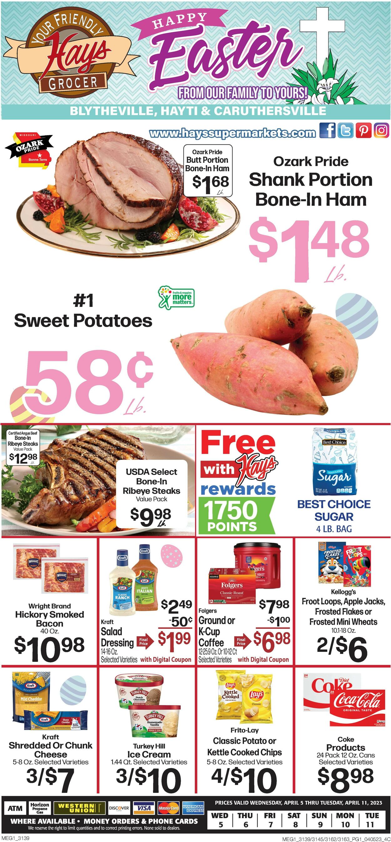 Hays Supermarket Weekly Ad Circular - valid 04/05-04/11/2023 (Page 3)