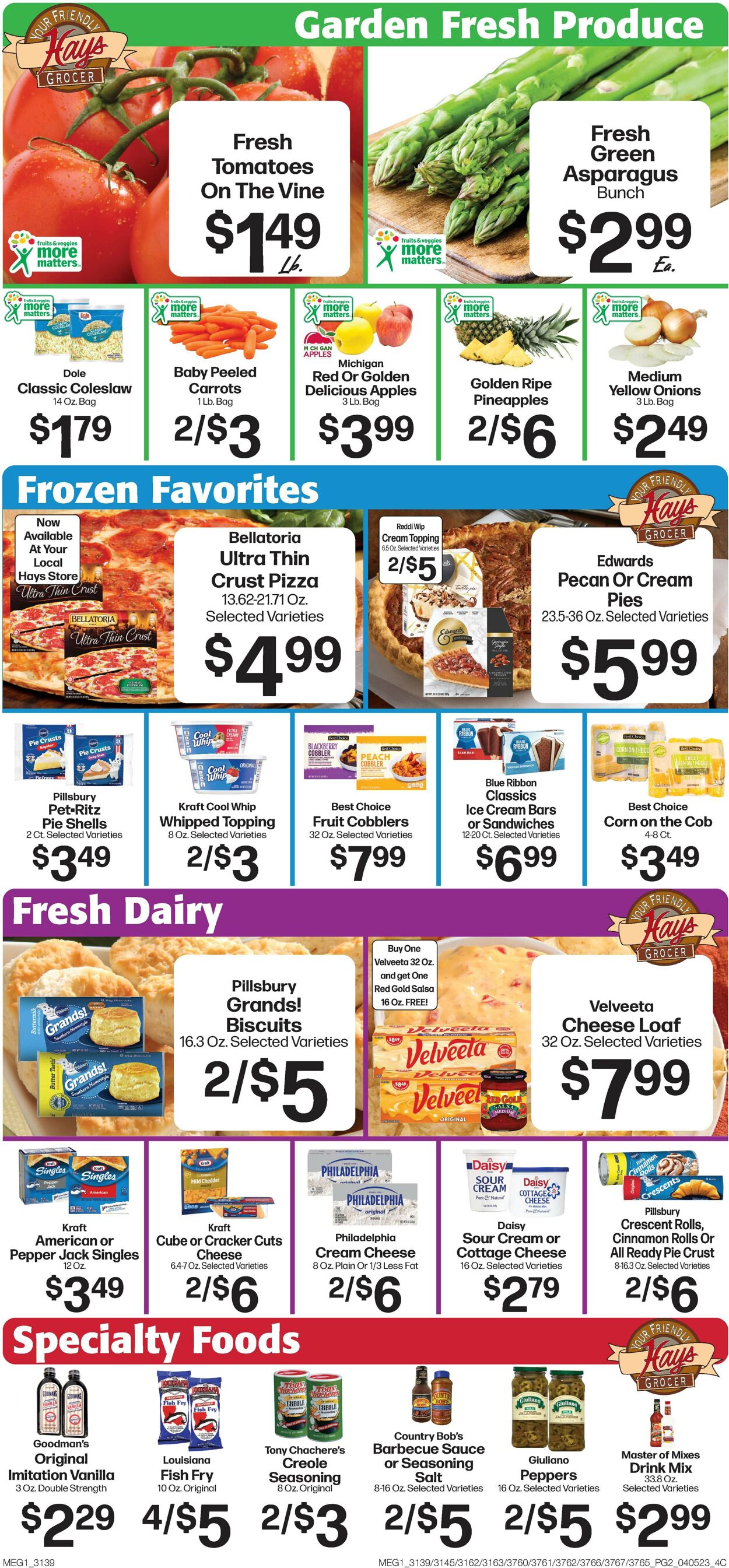 Hays Supermarket Weekly Ad Circular - valid 04/05-04/11/2023 (Page 4)