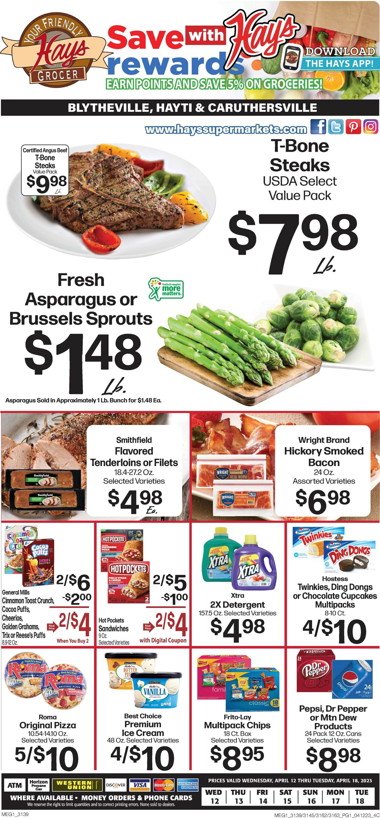 Hays Supermarket Weekly Ad Circular - valid 04/12-04/18/2023 (Page 3)