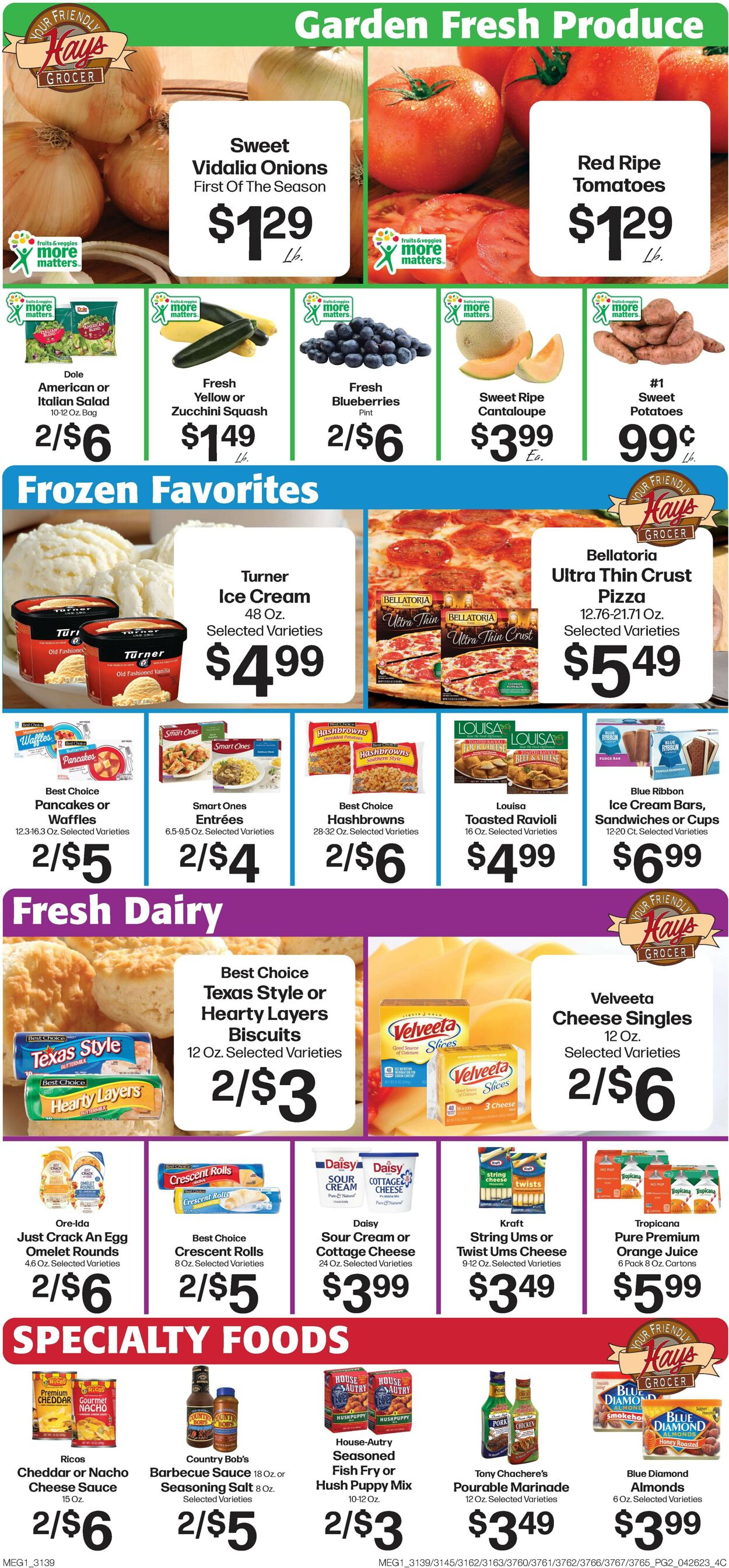 Hays Supermarket Weekly Ad Circular - valid 04/26-05/02/2023 (Page 4)