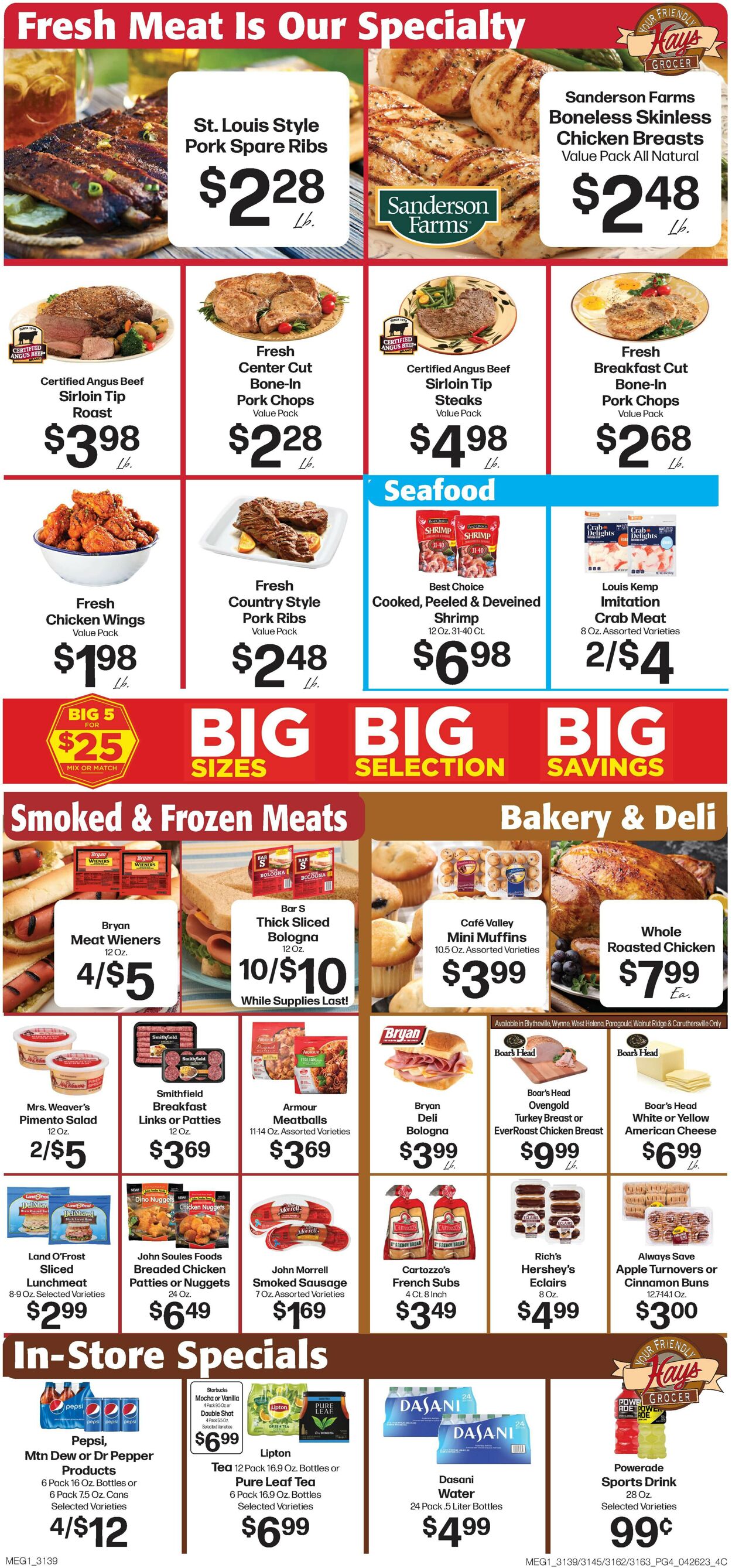 Hays Supermarket Weekly Ad Circular - valid 04/26-05/02/2023 (Page 6)