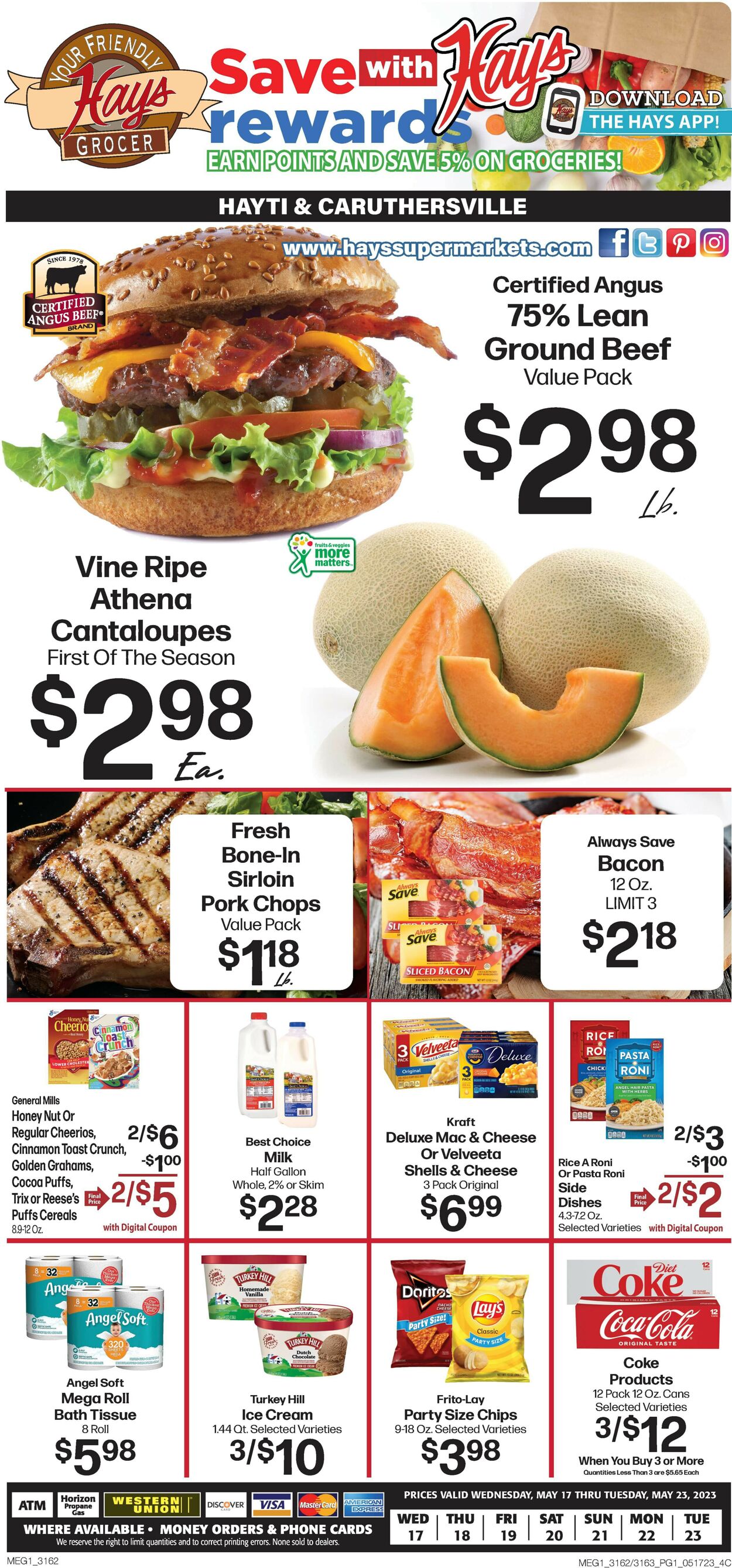 Hays Supermarket Weekly Ad Circular - valid 05/17-05/23/2023