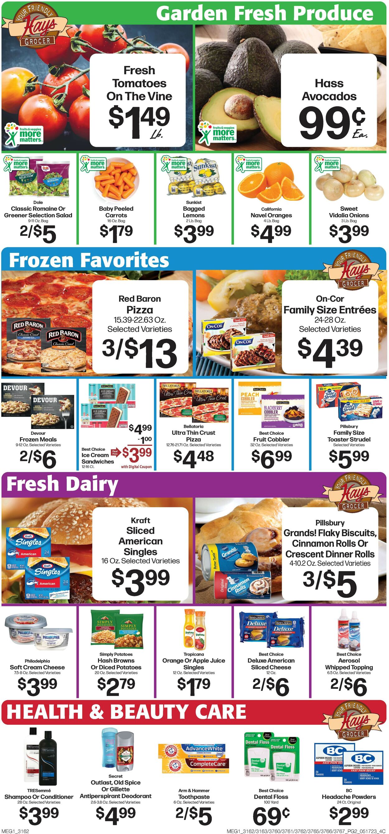 Hays Supermarket Weekly Ad Circular - valid 05/17-05/23/2023 (Page 2)